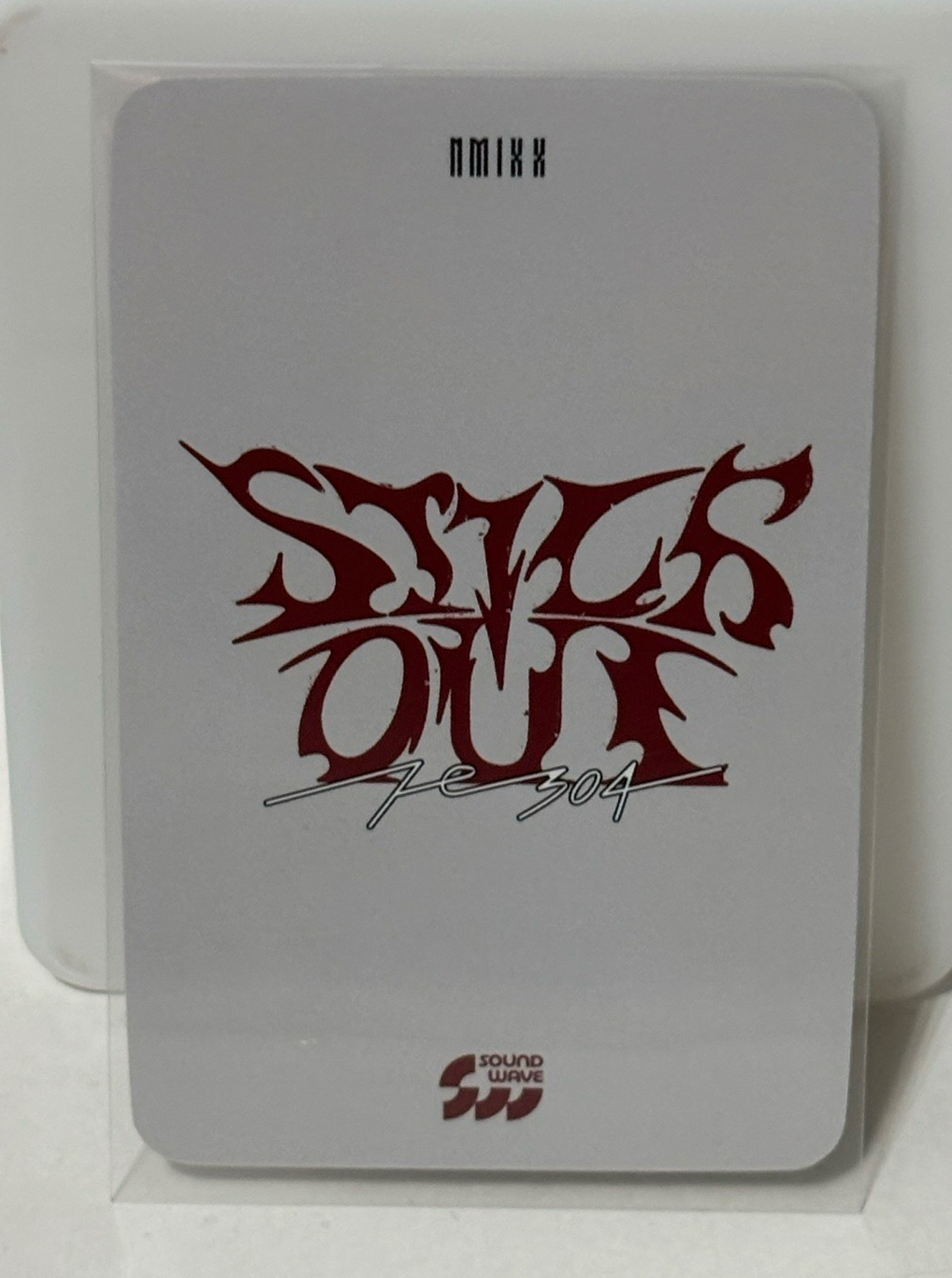 STICK OUT SW預售 特典 LILY