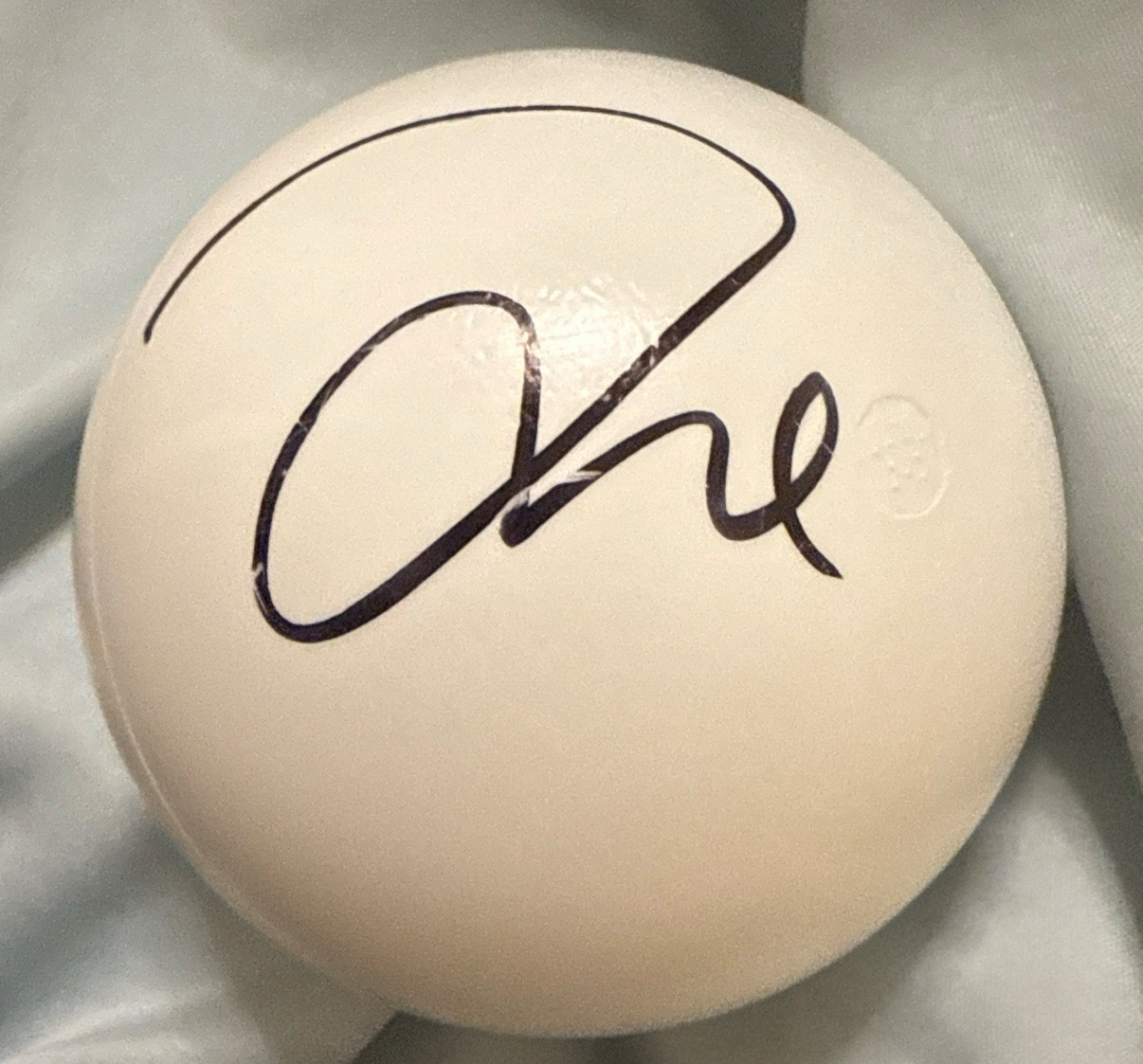 章昊fancon 親簽球