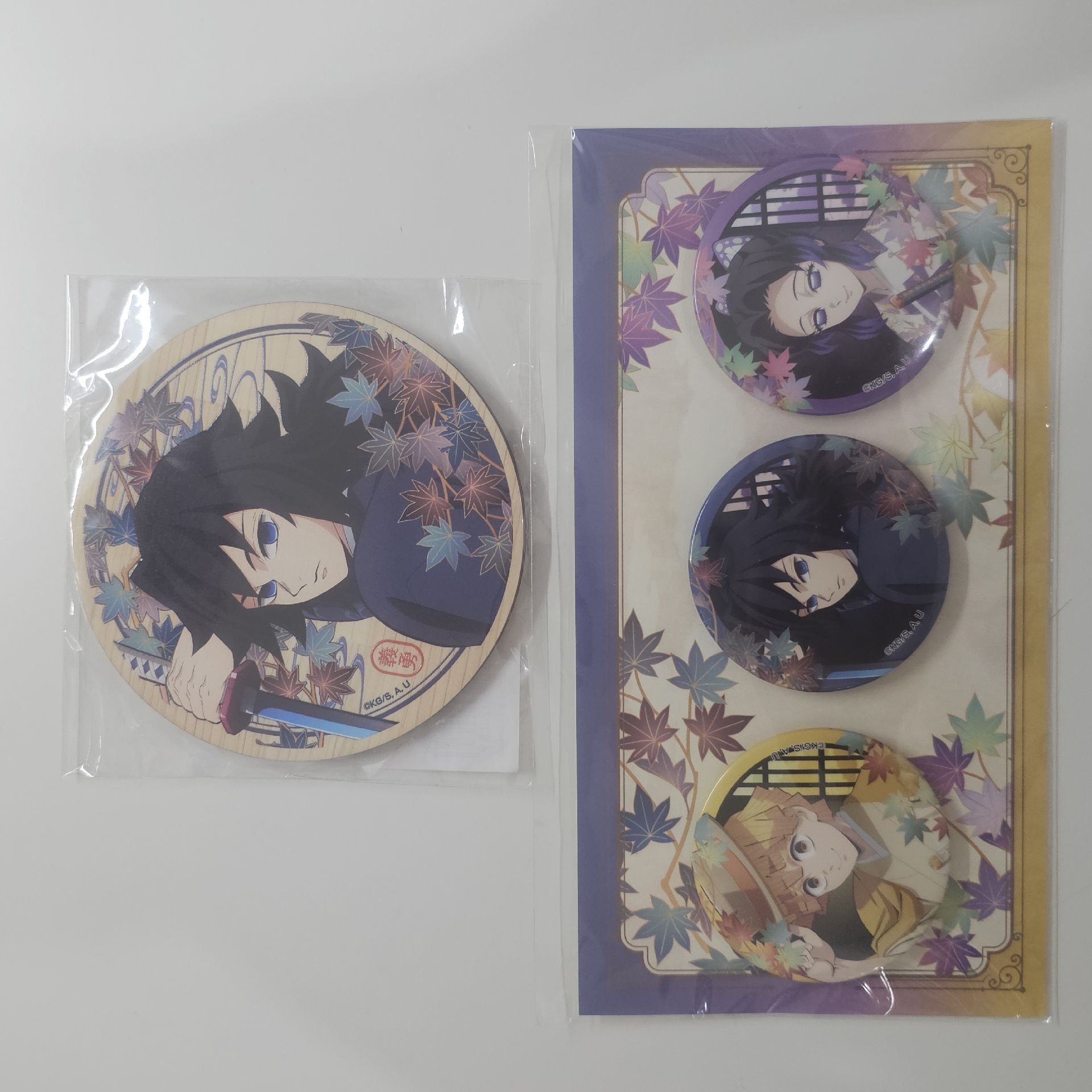 京都楓葉系列 杯墊徽章