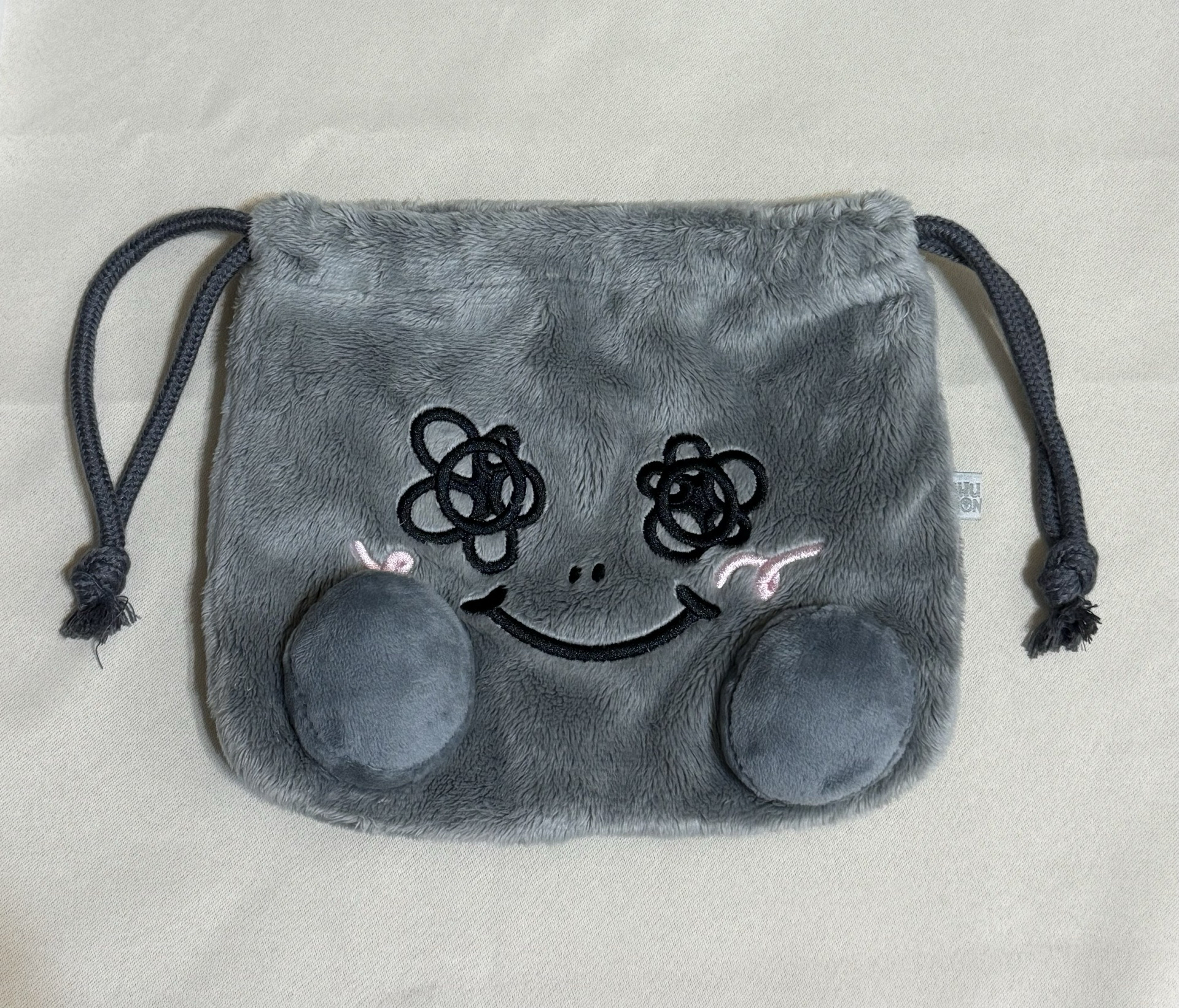 jisoo灰塵束口袋