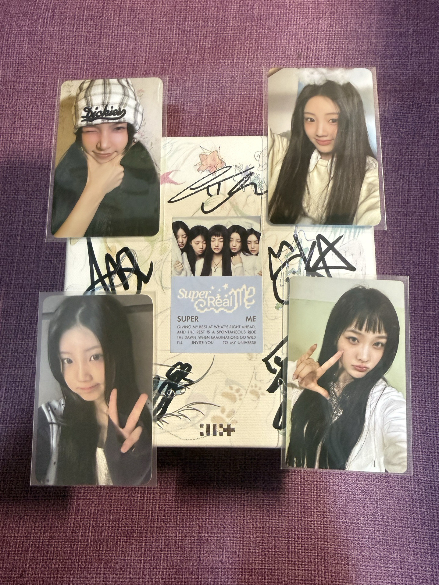 illit簽專+四張小卡