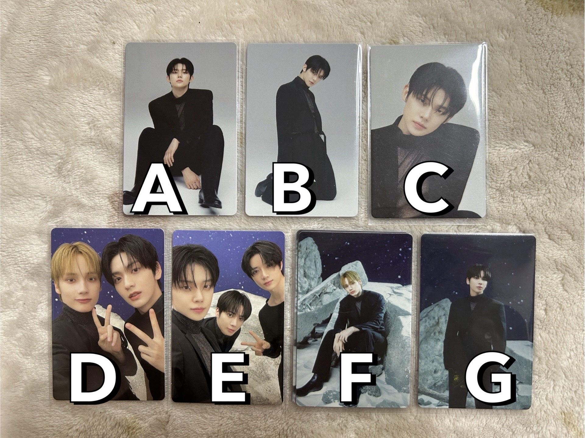 TXT｜崔然竣 姜太顯 休寧凱 25‘巡迴 隨機卡