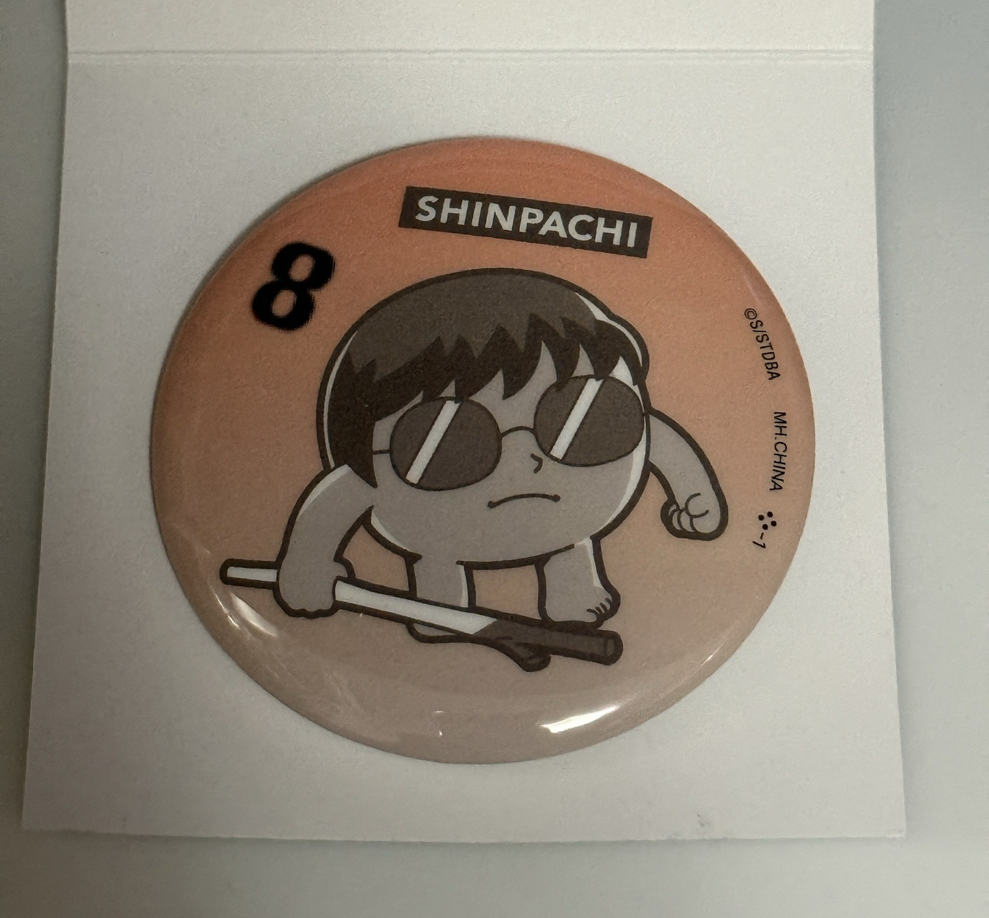 拆檢現貨 Megahouse 銀魂x大川bkub徽章 新八