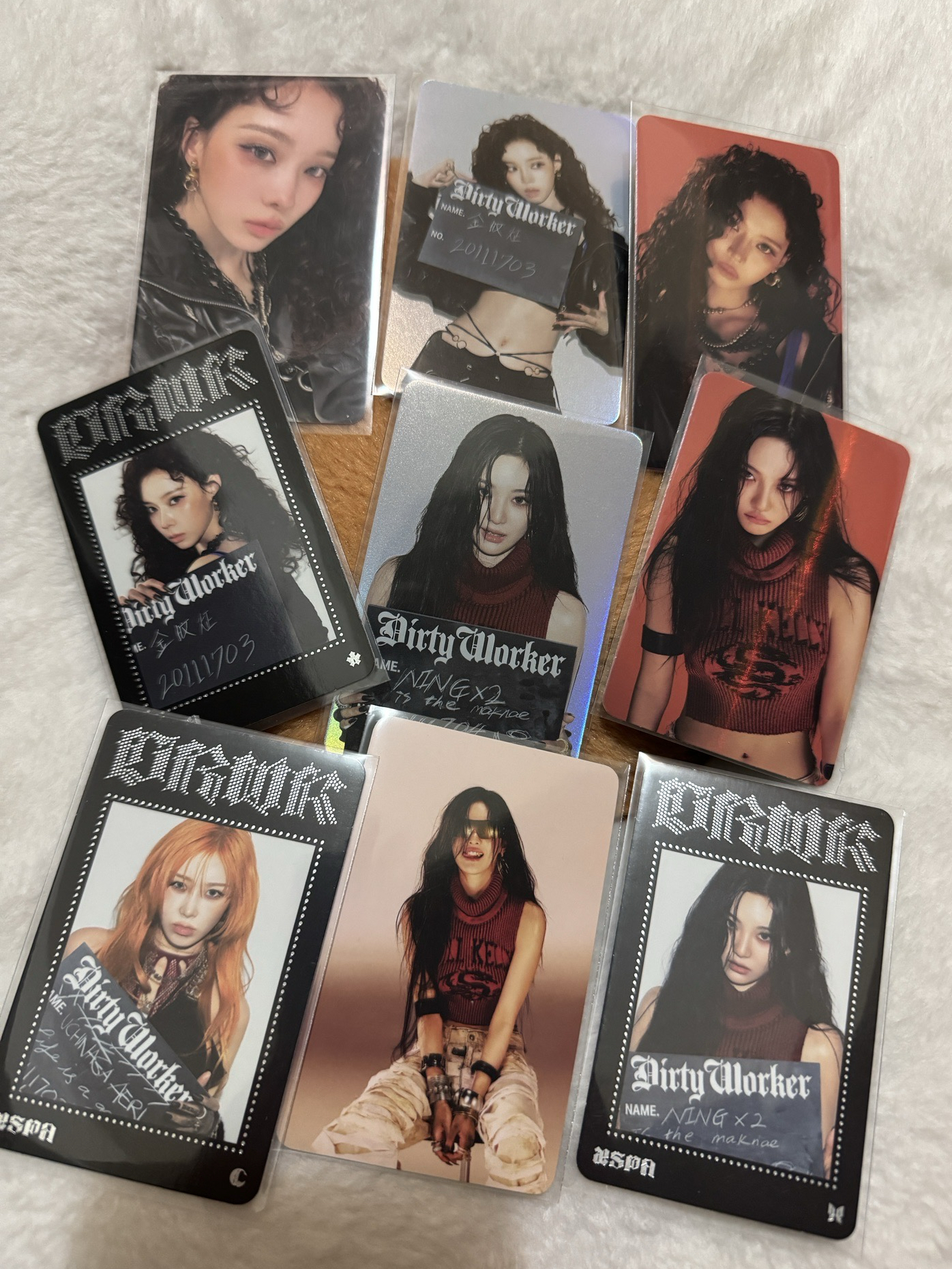 aespa Dirty Work 冬寧 送吉隨機卡