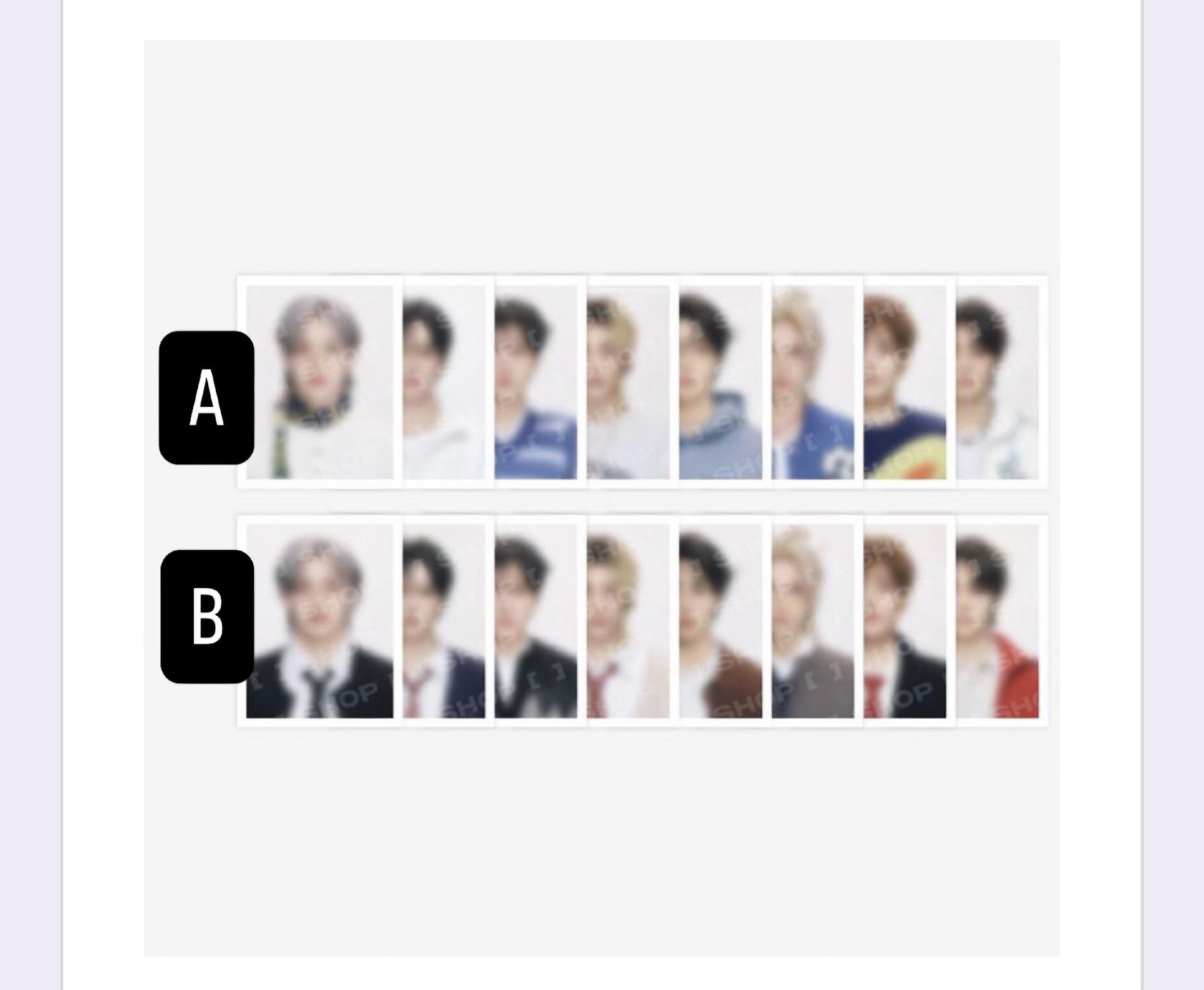 （線上）六期飯咪證件照 A版全員一套