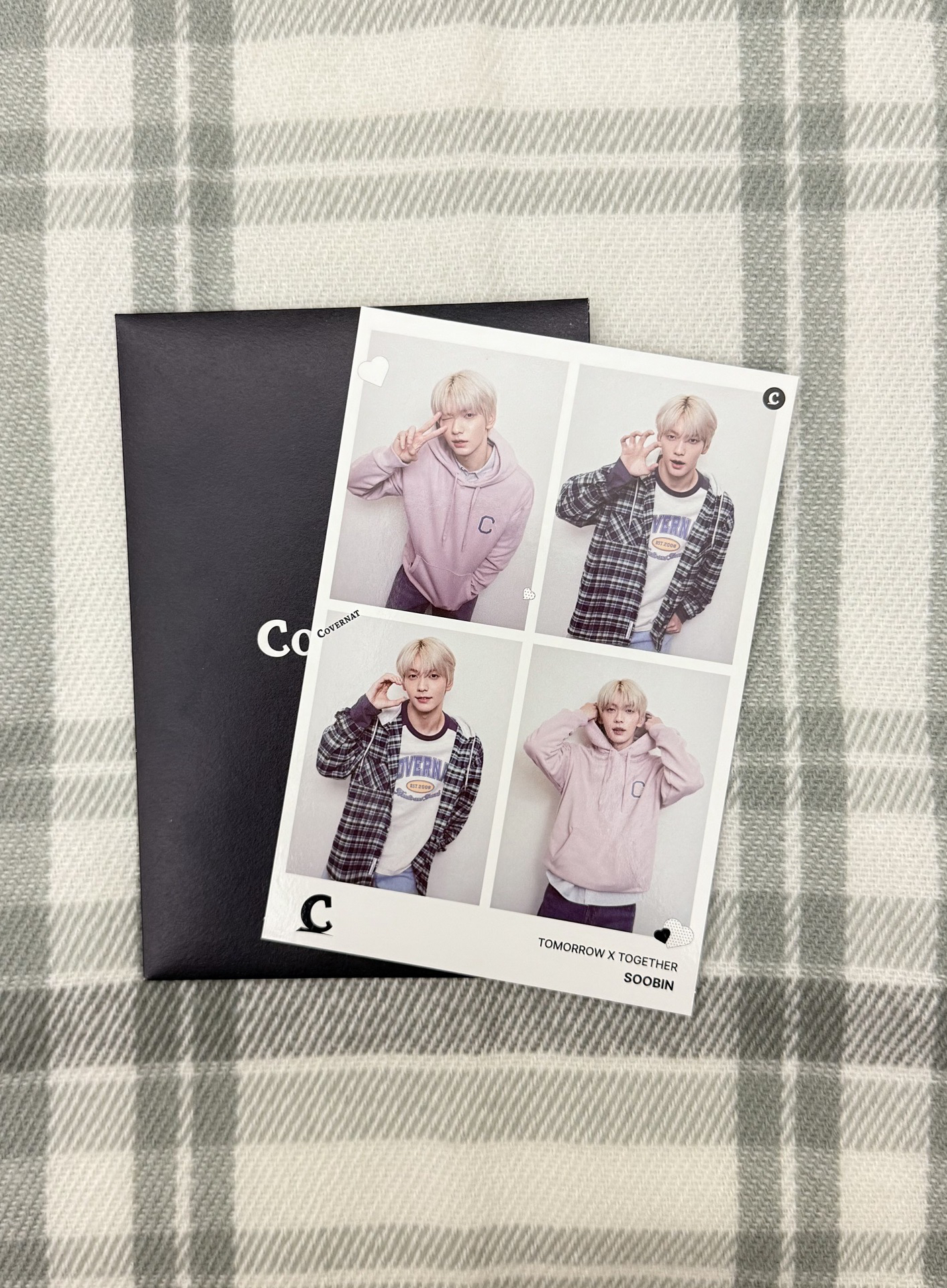 TXT 崔秀彬 Covernat 滿額 人生四格 