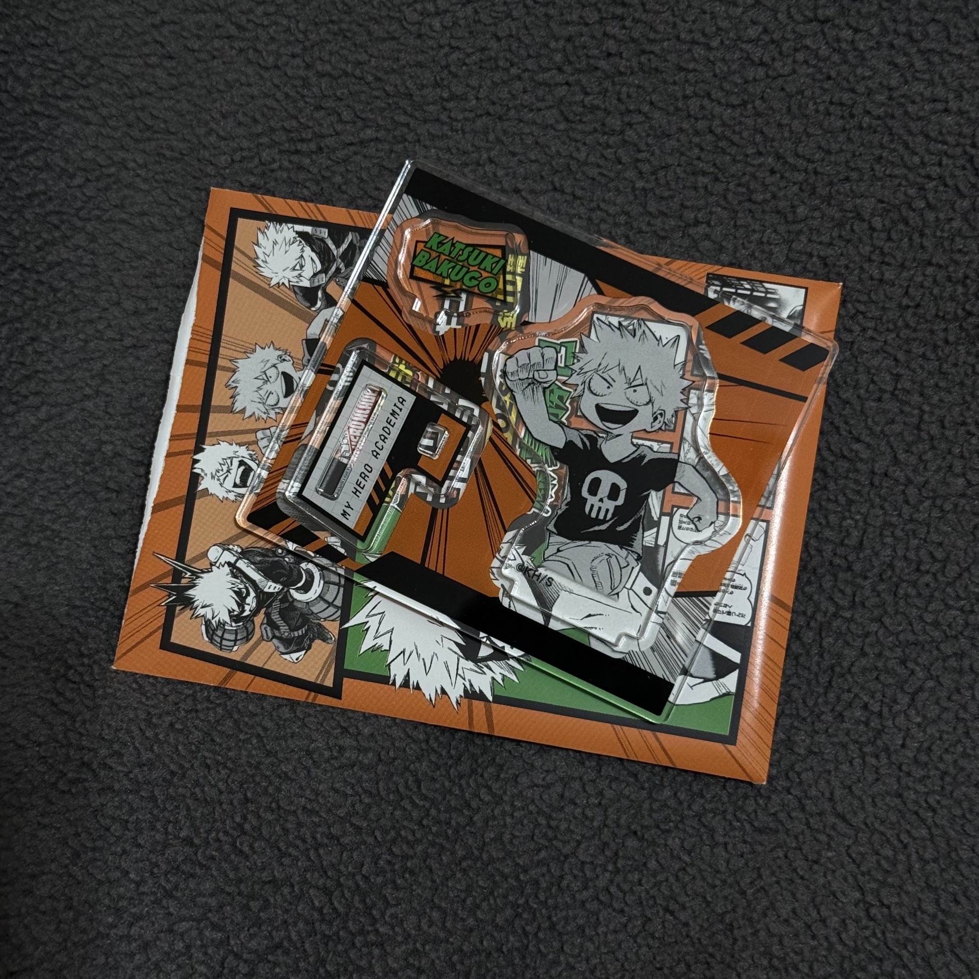 現貨）JUMP SHOP 爆豪 壓克力立牌 小時候 