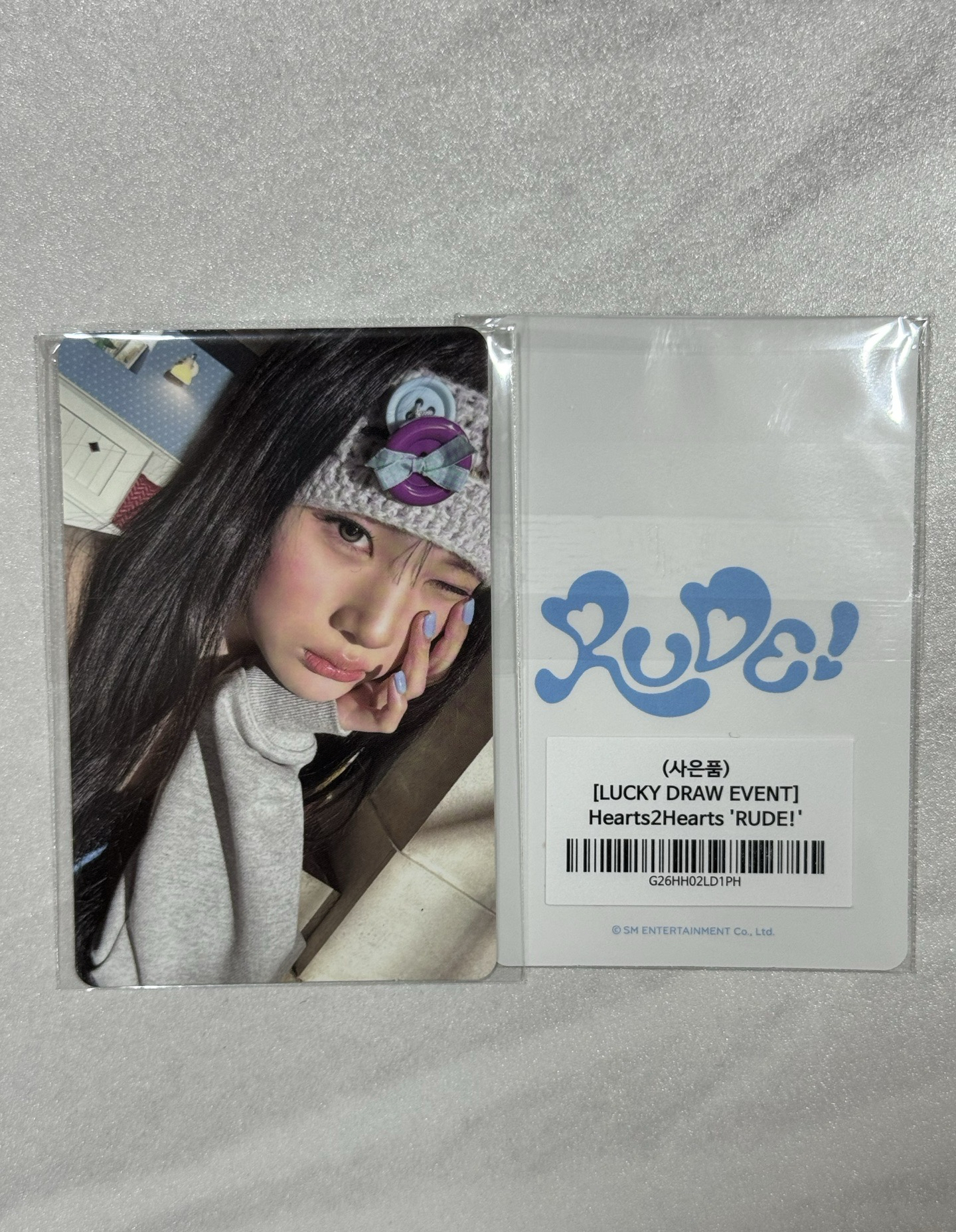H2H RUDE SM幸運卡 JUUN