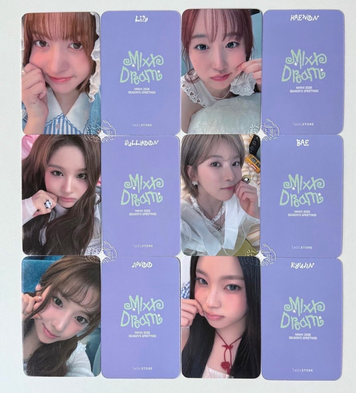 油畫專一套+海嫄簽卡+捏臉特典一套