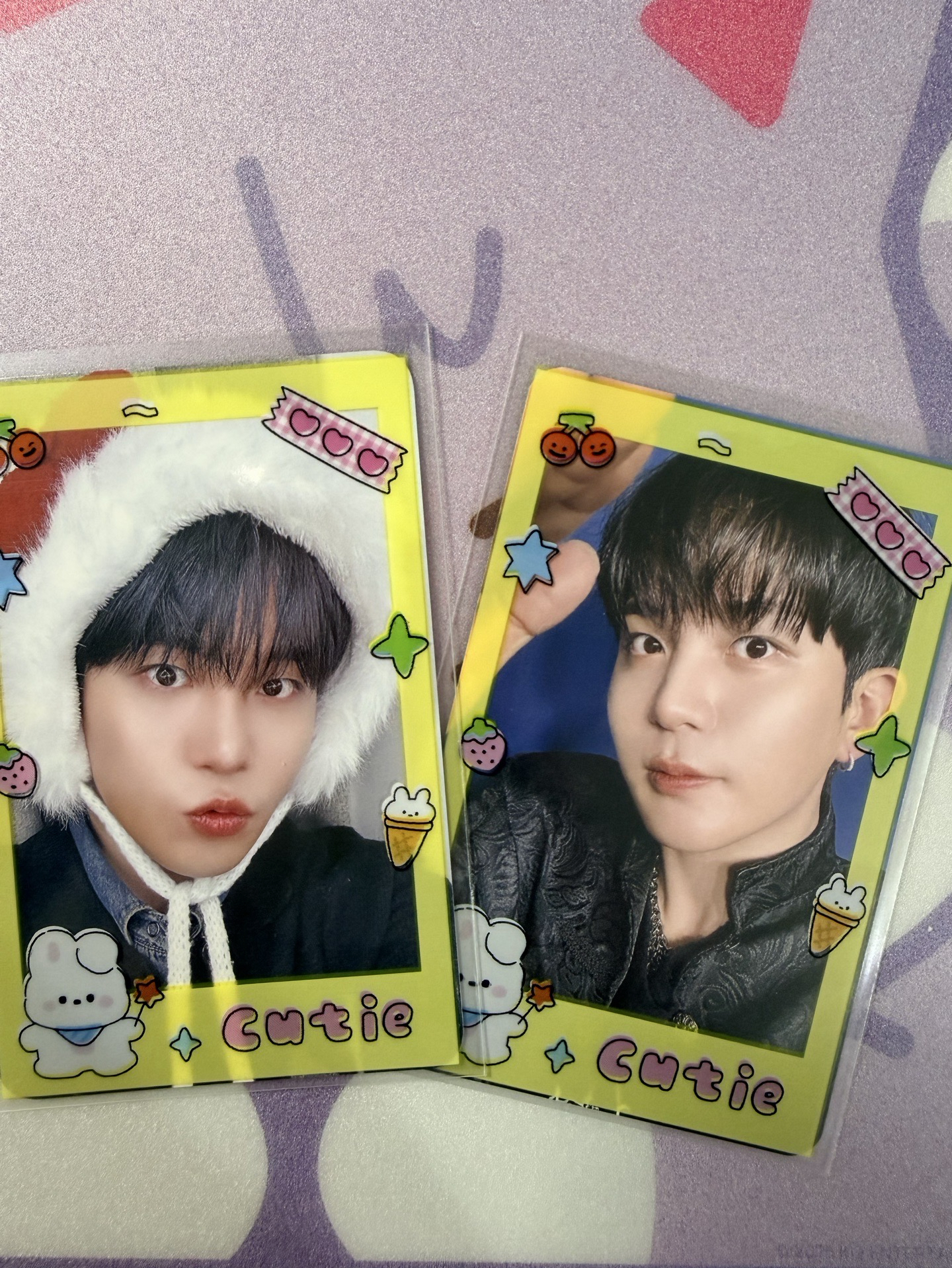 鍾浩寶寶 拍拍頭再裝kitty送給你（2張一起）