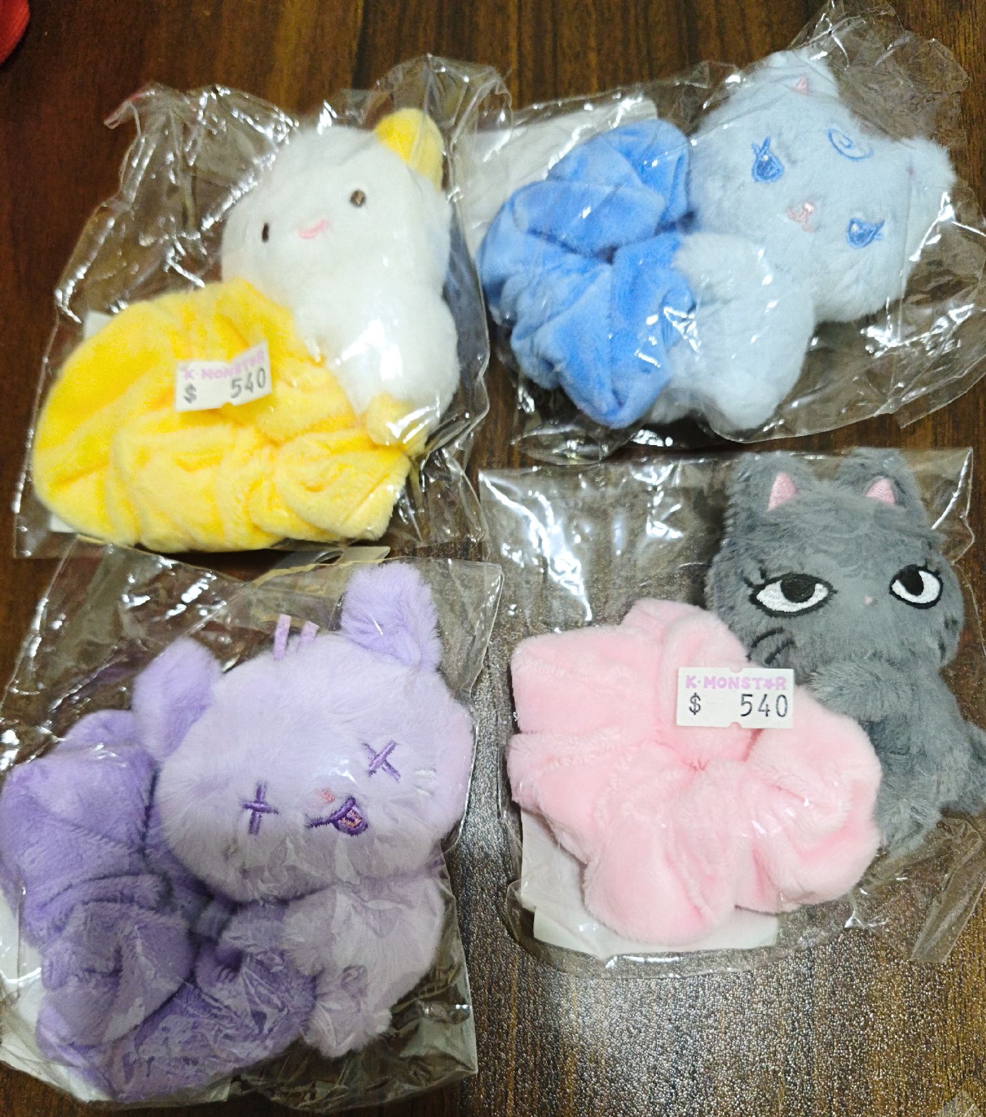 二巡 髮飾 安口場週邊髮圈全新未拆