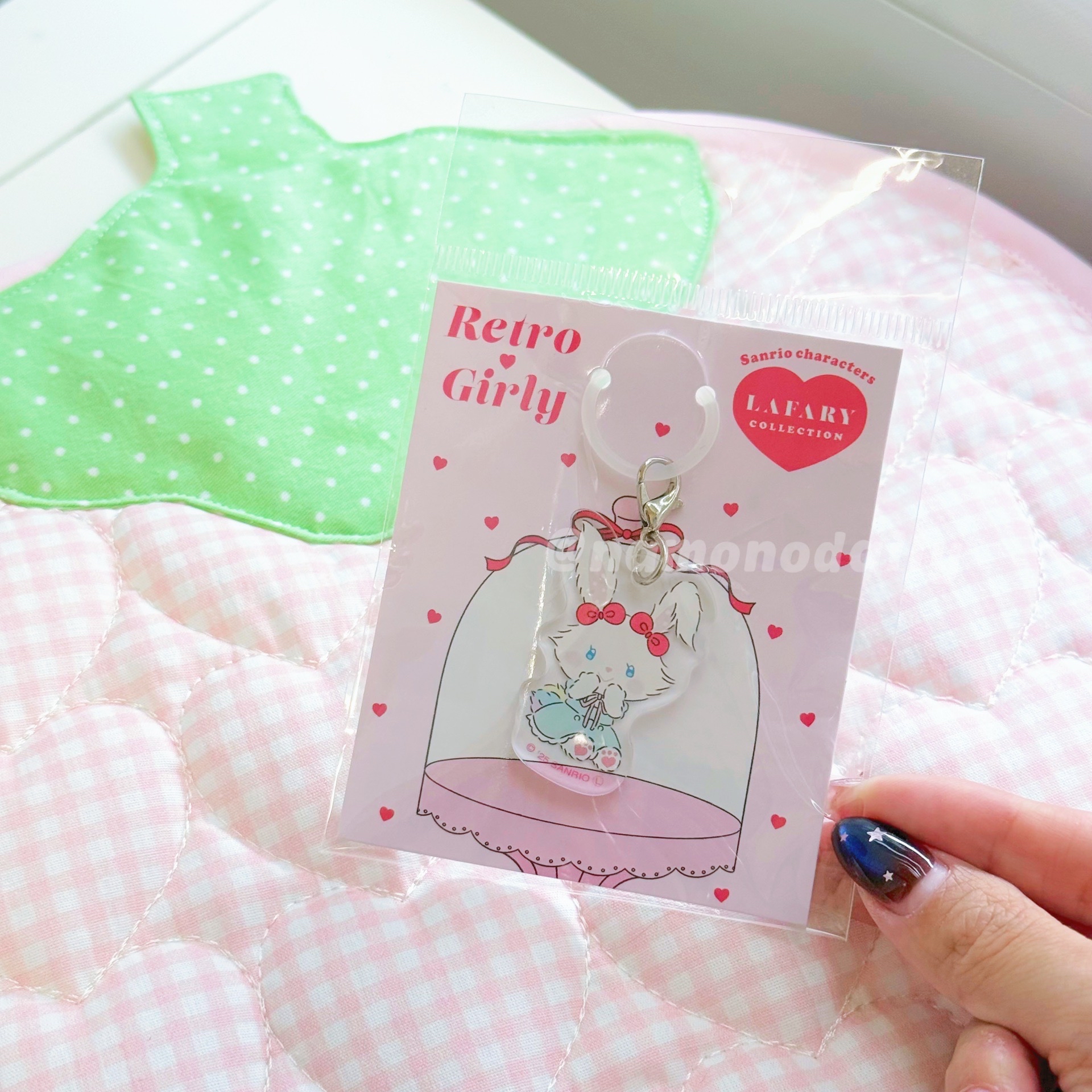 𝜗𝜚˚⋆LAFARY聯名 許願兔 壓克力吊飾