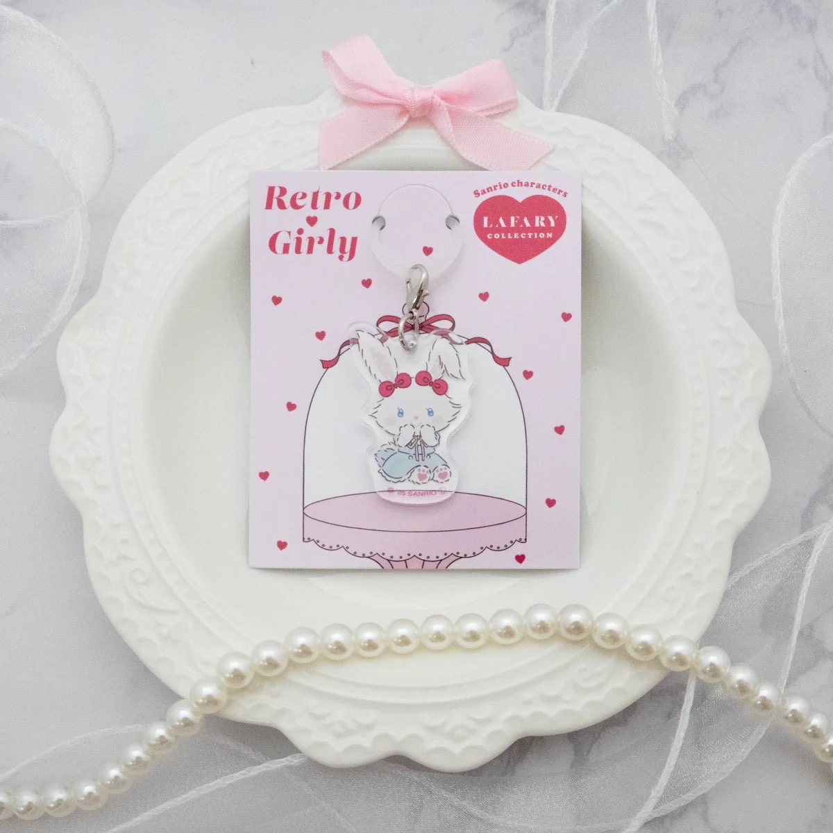 𝜗𝜚˚⋆LAFARY聯名 許願兔 壓克力吊飾