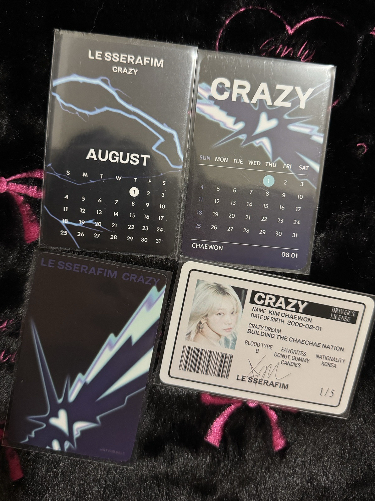 Crazy 腮紅采 生日卡背意義非凡