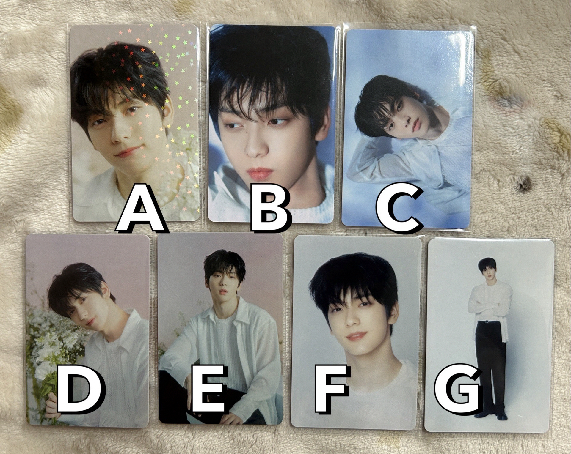 TXT｜崔秀彬 25‘巡迴 日巡 隨機卡