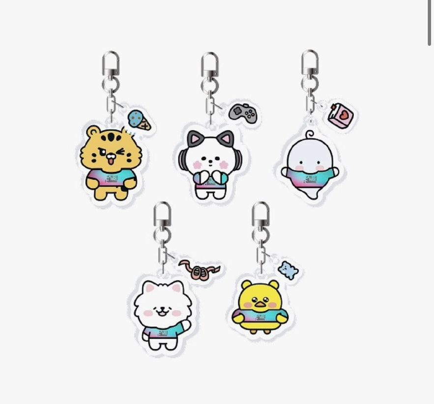 25‘巡迴 JP 鑰匙圈吊飾 一葉壓克力吊飾