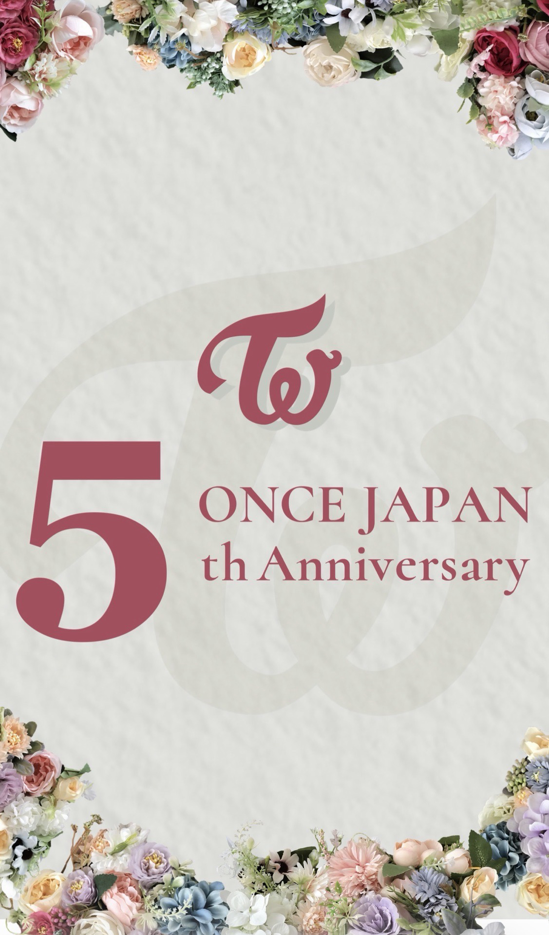 ONCE JAPAN 5th Anniversary