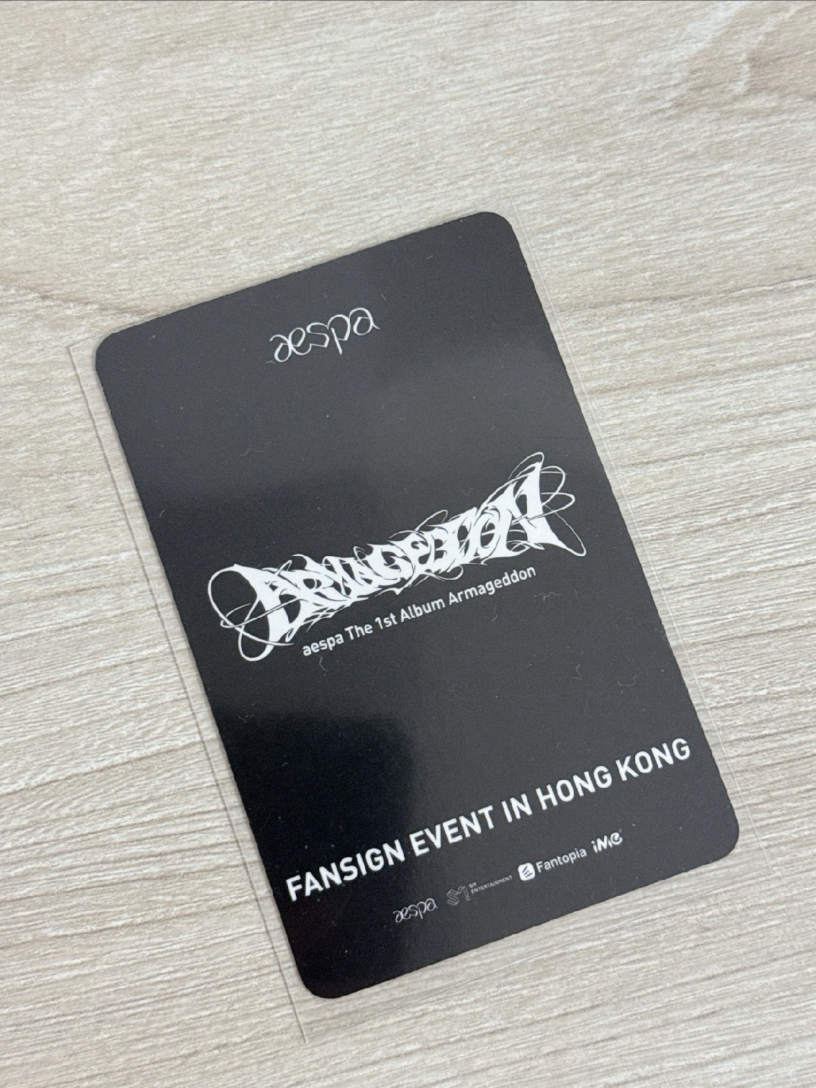 Armageddon 香港簽售柚（暖色調）