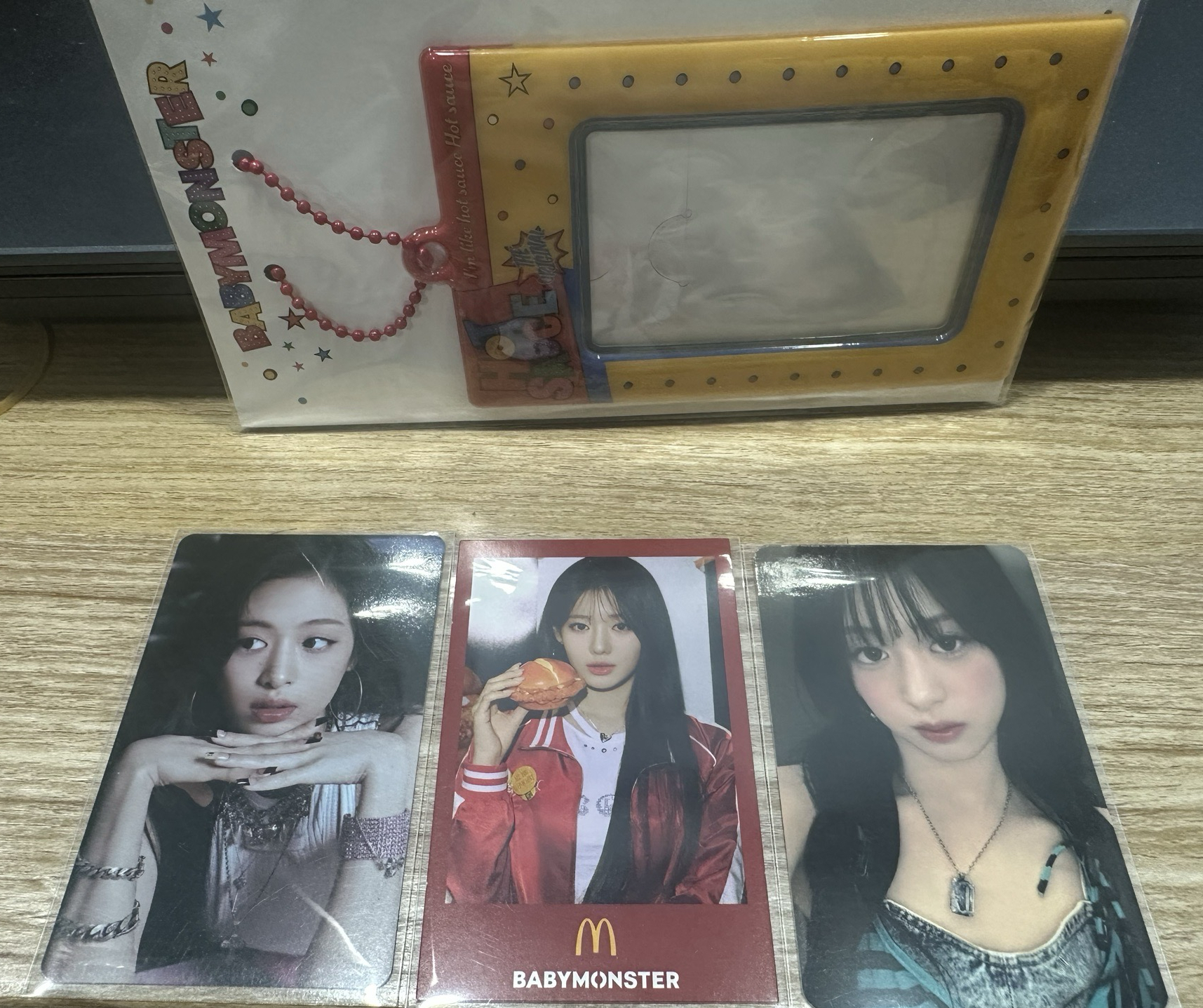 Babymonster 辣醬卡套 麥當勞茶 隨機賢 滿額賢