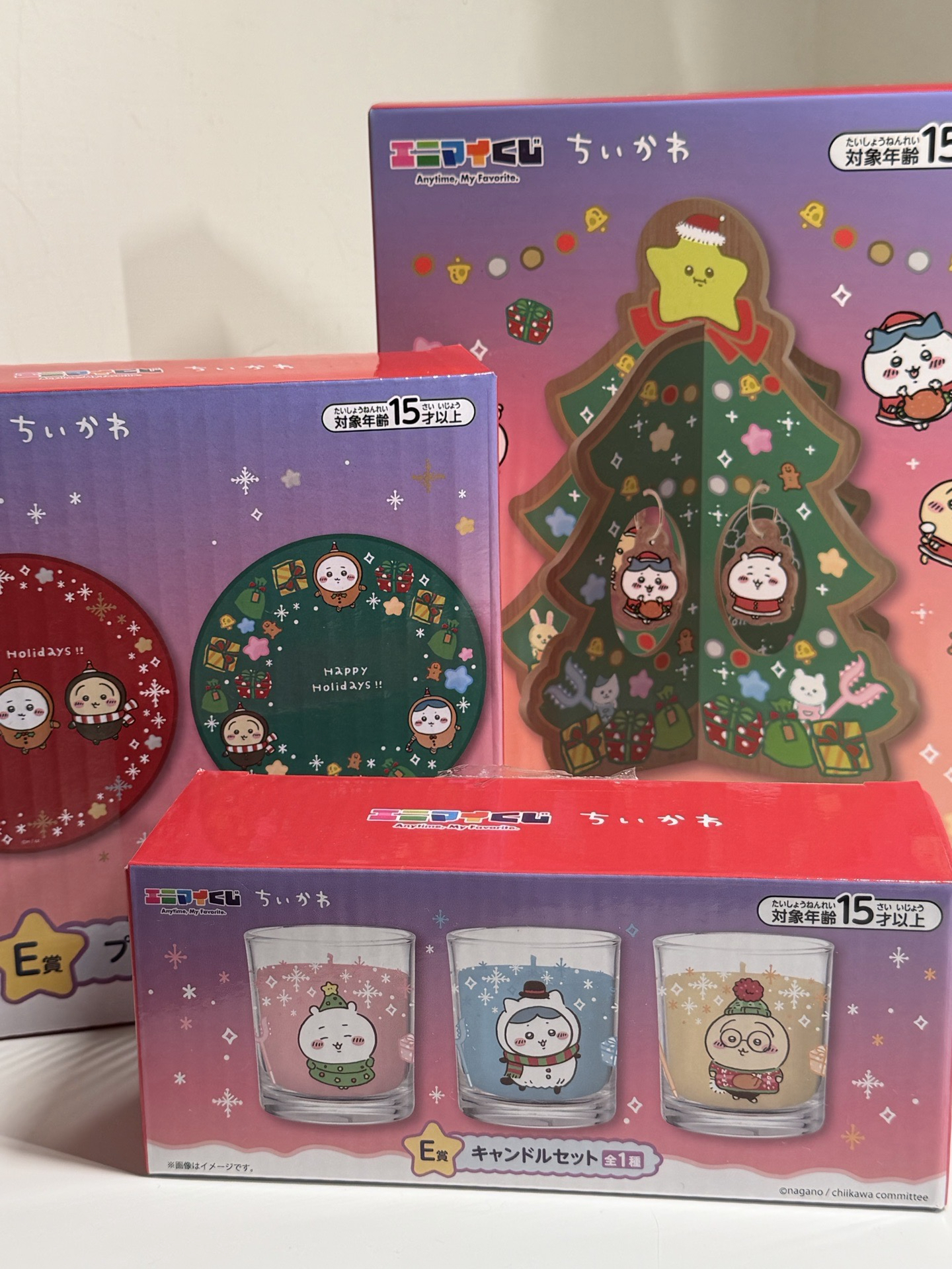 聖誕一番賞 香氛蠟燭 E賞