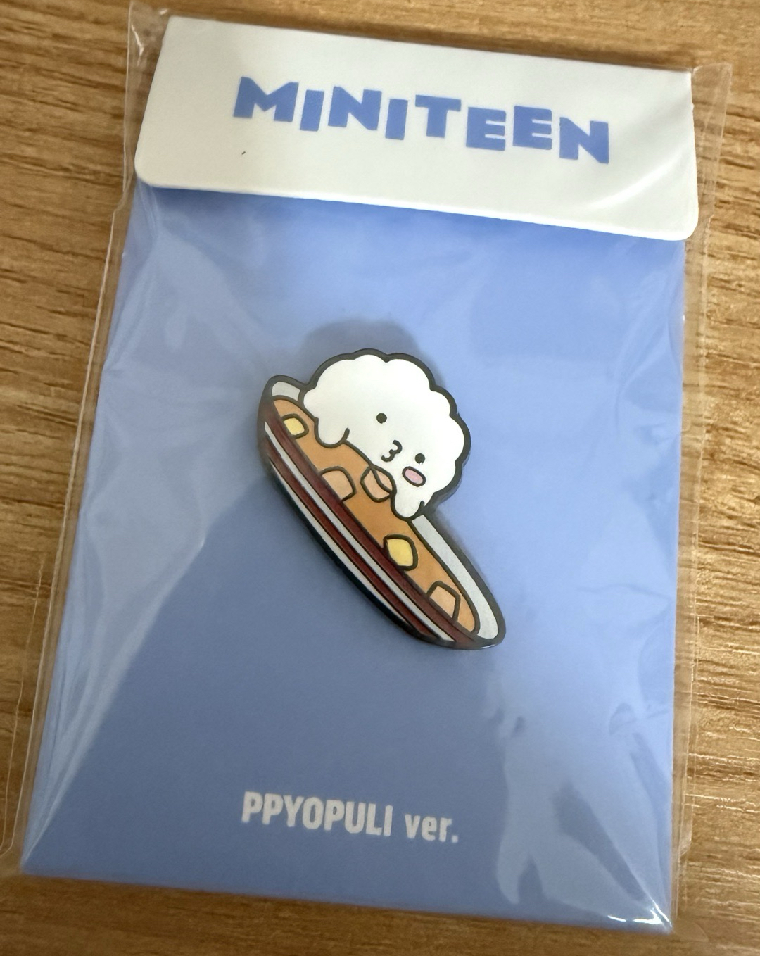 米飯徽章 PPYOPULI 全新