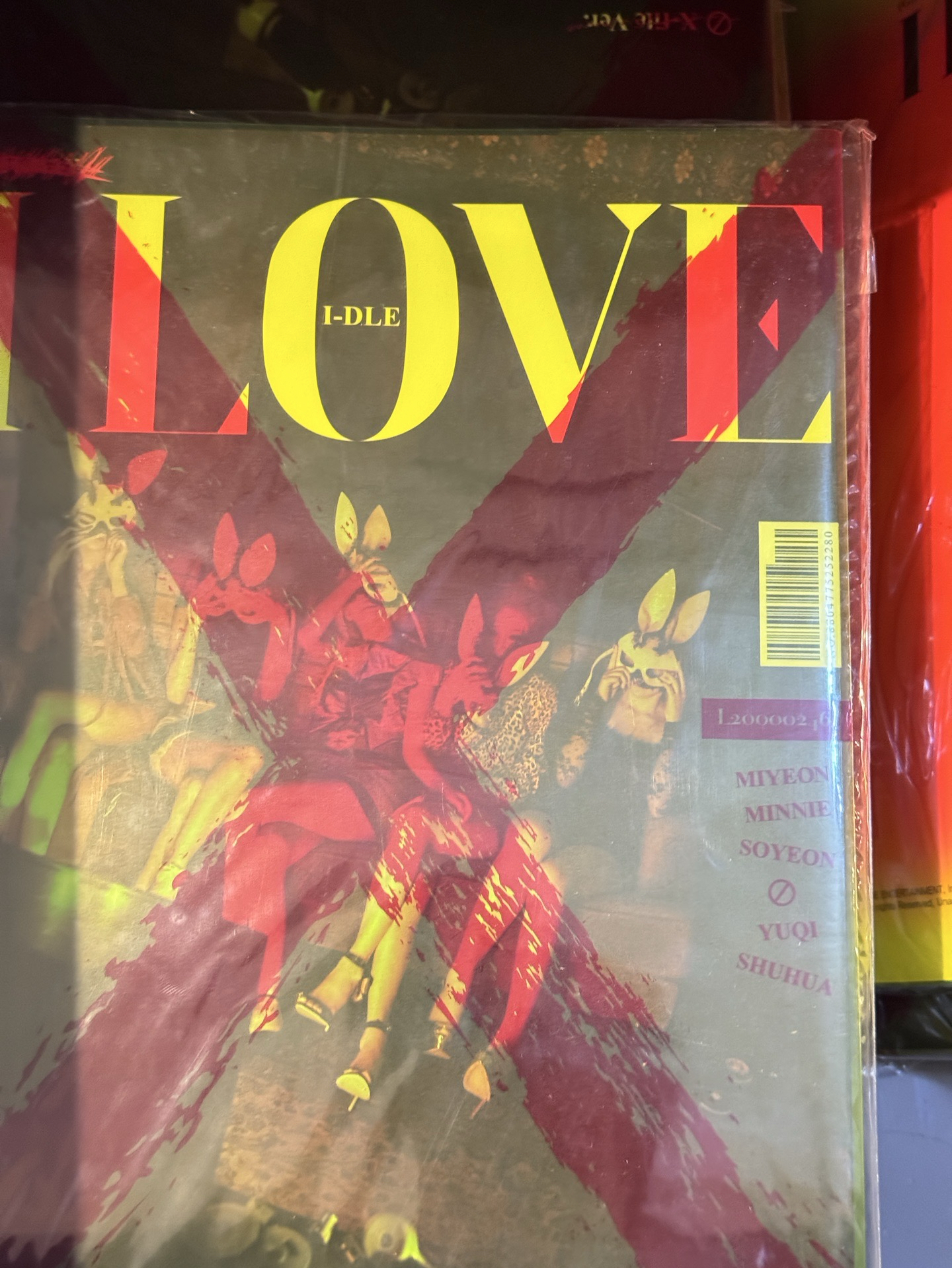 i-dle 迷你五輯 I LOVE 全新未拆封專輯 X-File版