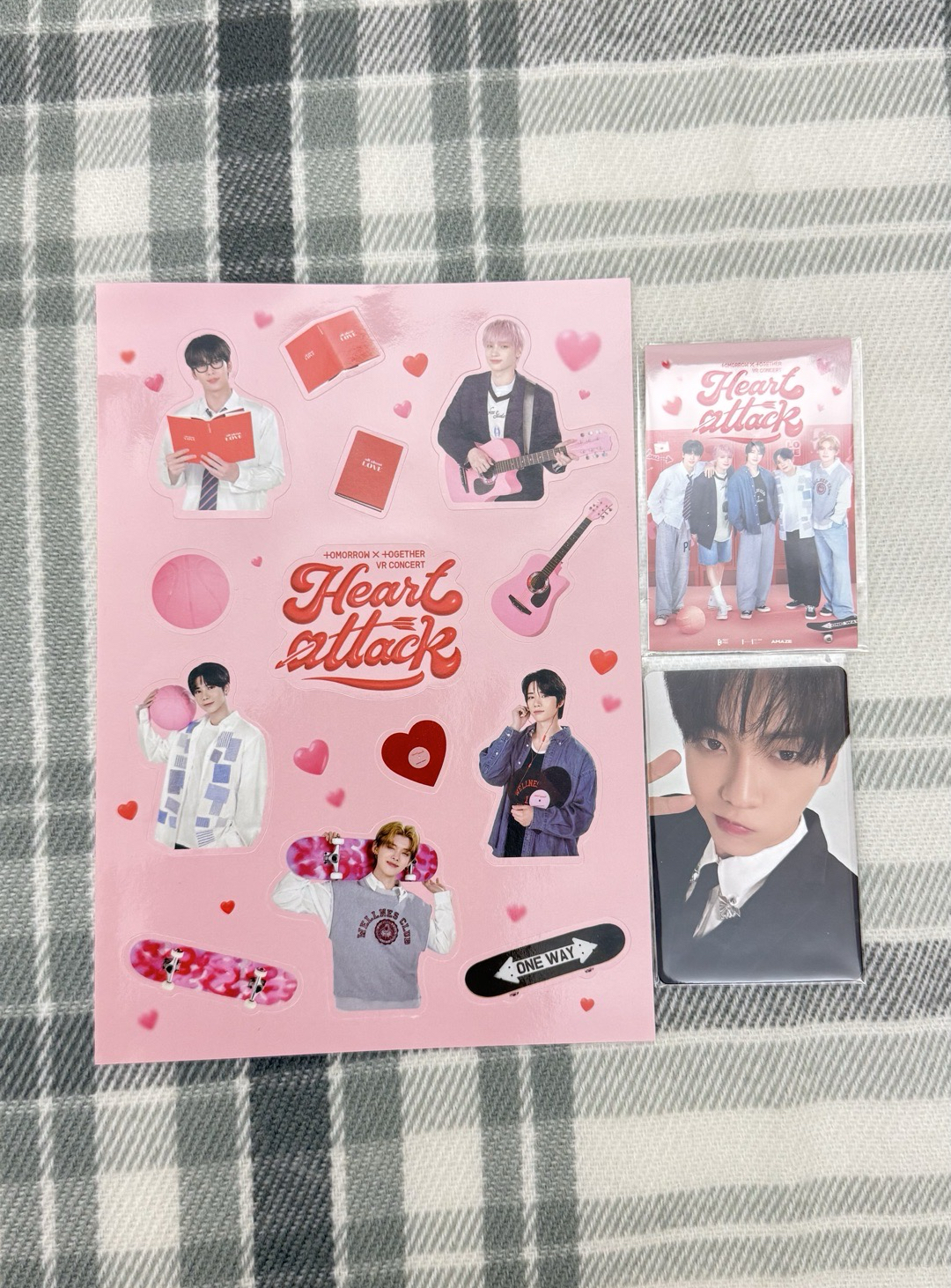 TXT VR電影 崔秀彬小卡 貼紙