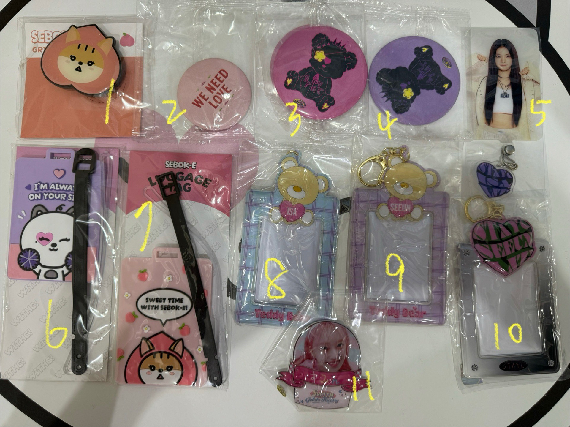 STAYC 生日周邊 日本周邊