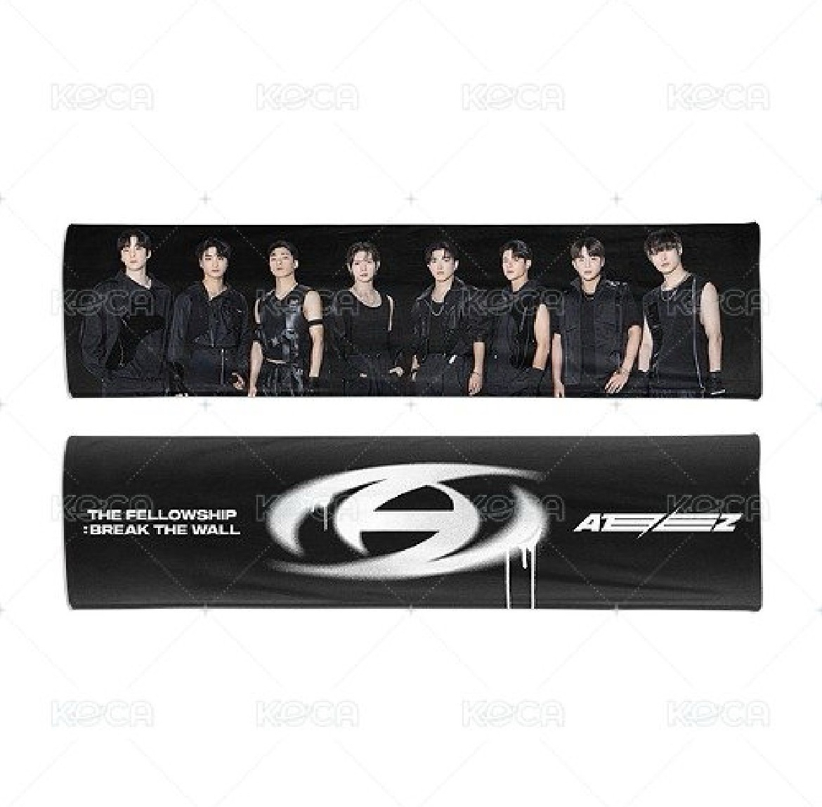 打破牆壁的手幅