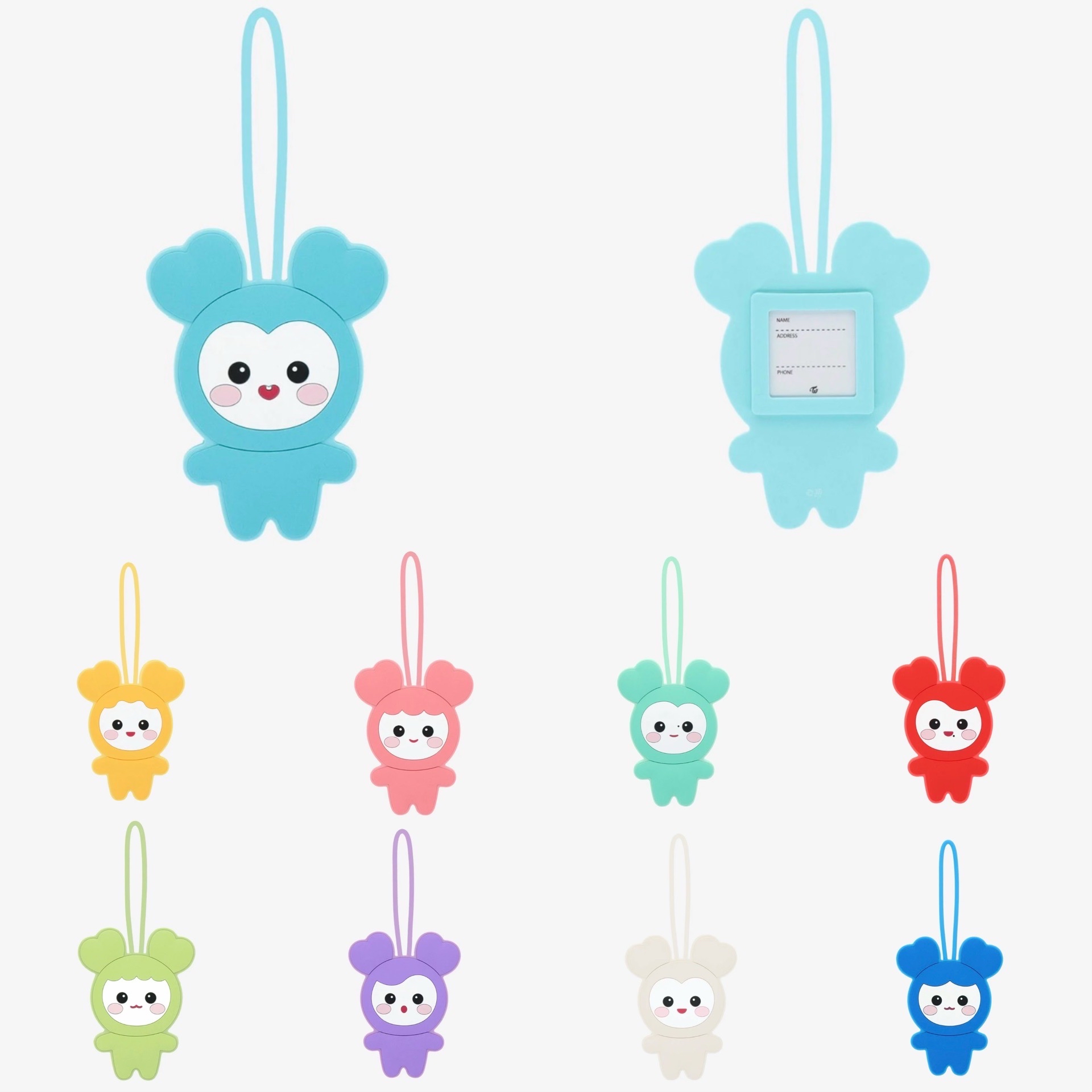 TWICE 新國立周邊 旅遊吊牌 掛飾