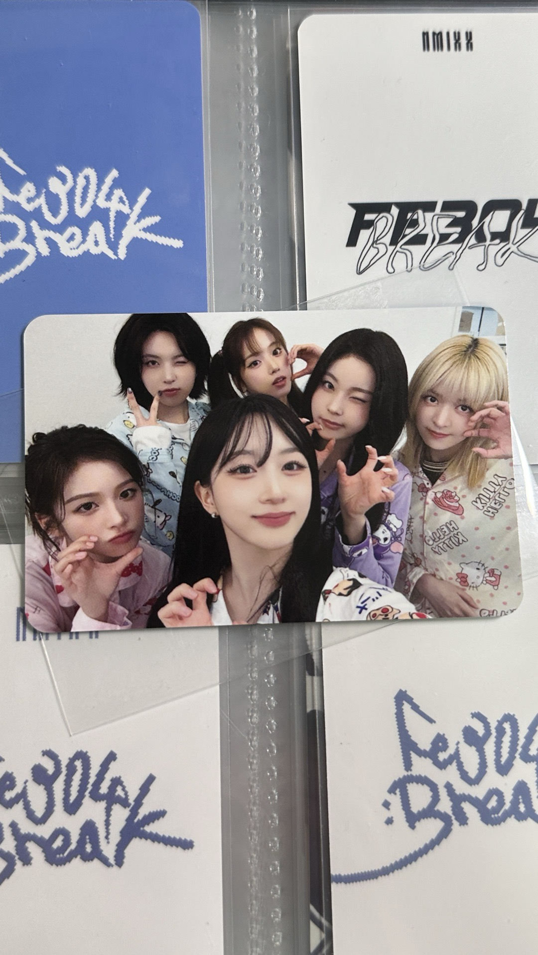 NMIXX ms睡衣團卡