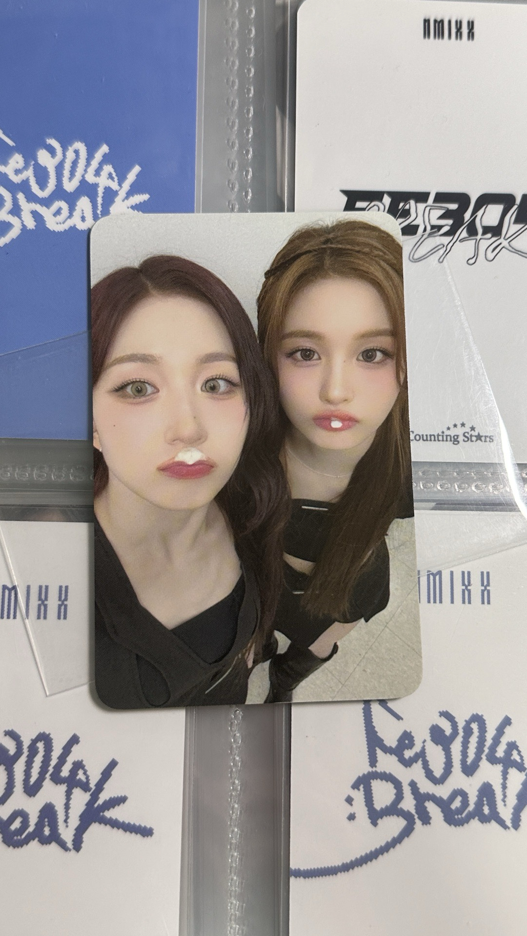 NMIXX sw卡布奇諾嫄薛雙人卡