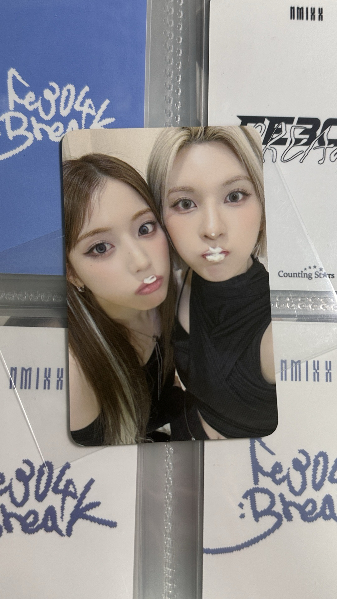 NMIXX sw卡布奇諾裴友雙人卡