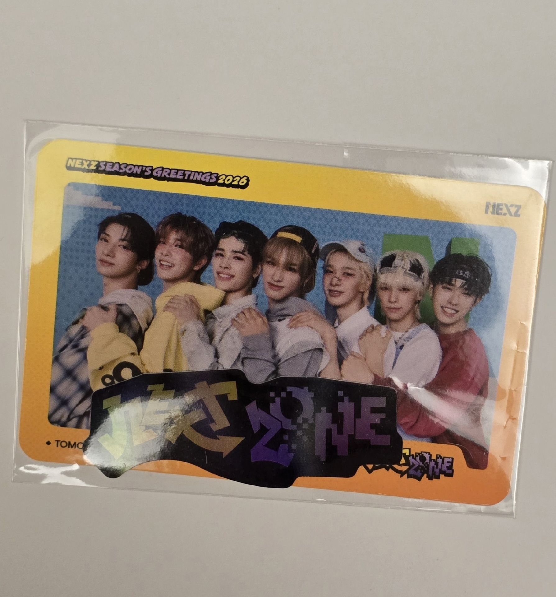 2026 年曆 JYP JAPAN FC 特典卡 團卡