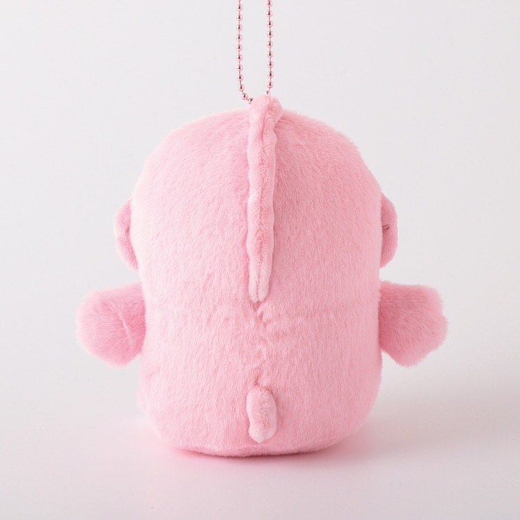୨୧ 醜魚漢頓 彩色毛絨吊飾 粉色ꕤ⋆.˚ 