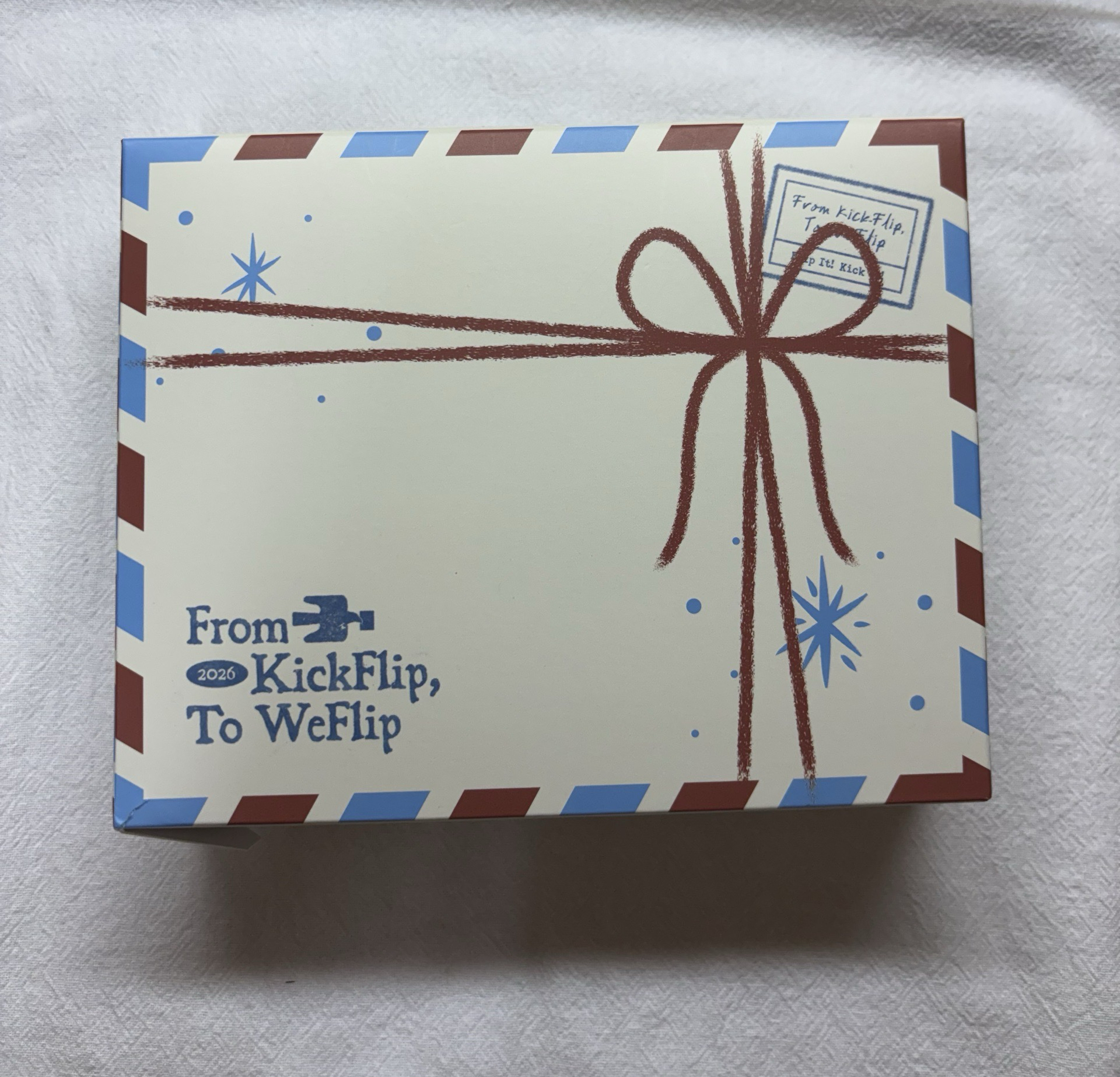 kickflip 1st FC 禮盒 禮物盒 僅拆