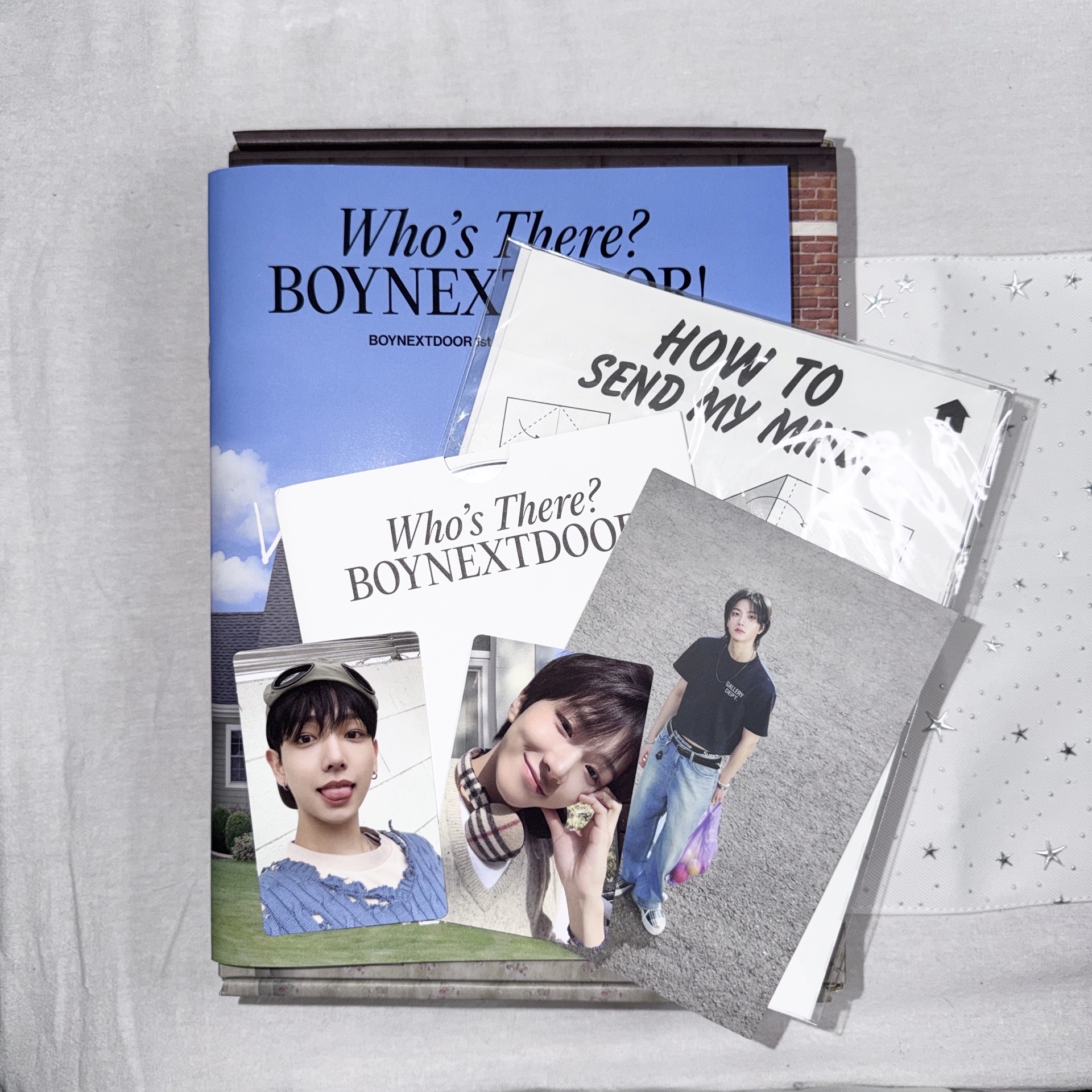 ⚪️WHO! 專輯 WHO ver. + 專卡 𝙅𝘼𝙀𝙃𝙔𝙐𝙉 𝙒𝙊𝙊𝙉𝙃𝘼𝙆 配置如圖