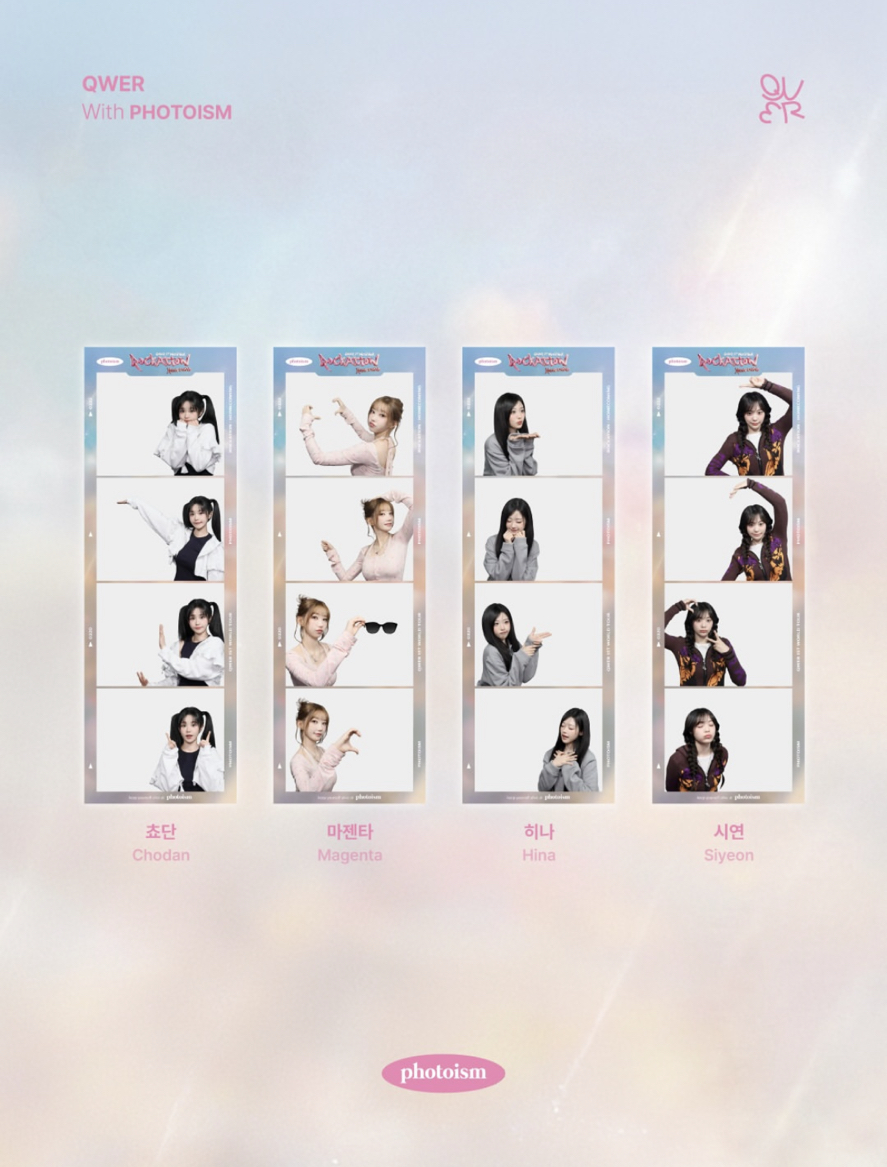 一巡安可 photoism 人生四格卡 