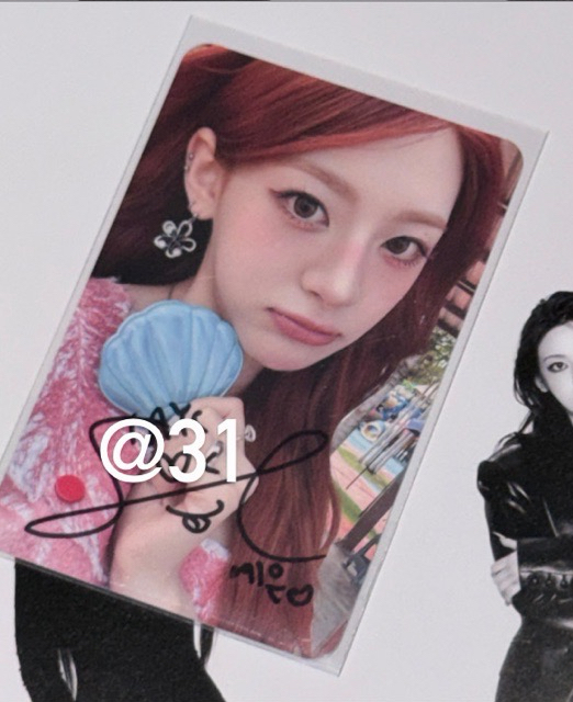 STAYC 尹勢銀 ms貝殼 簽卡