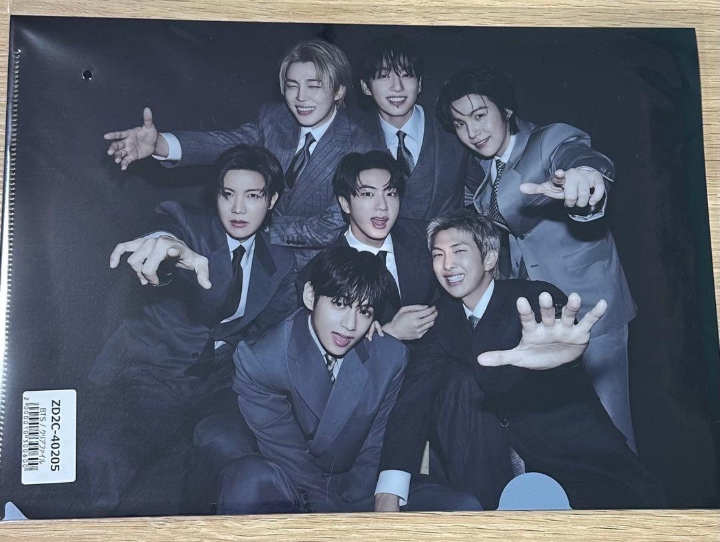 bts 日環球特典資料夾