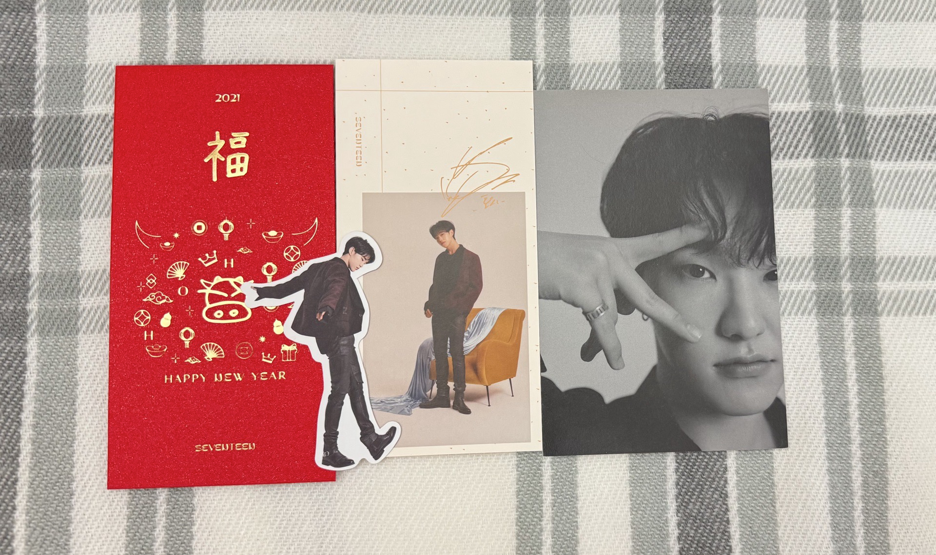 SEVENTEEN HOSHI 2021年曆 明信片 固配