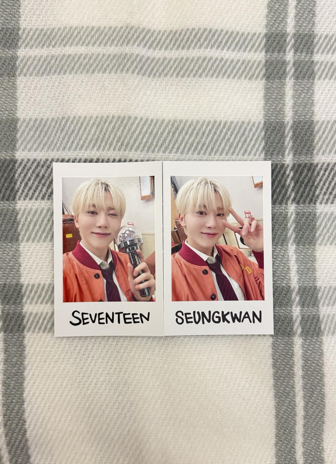 SEVENTEEN 勝寛 HOLIDAY 拍立得