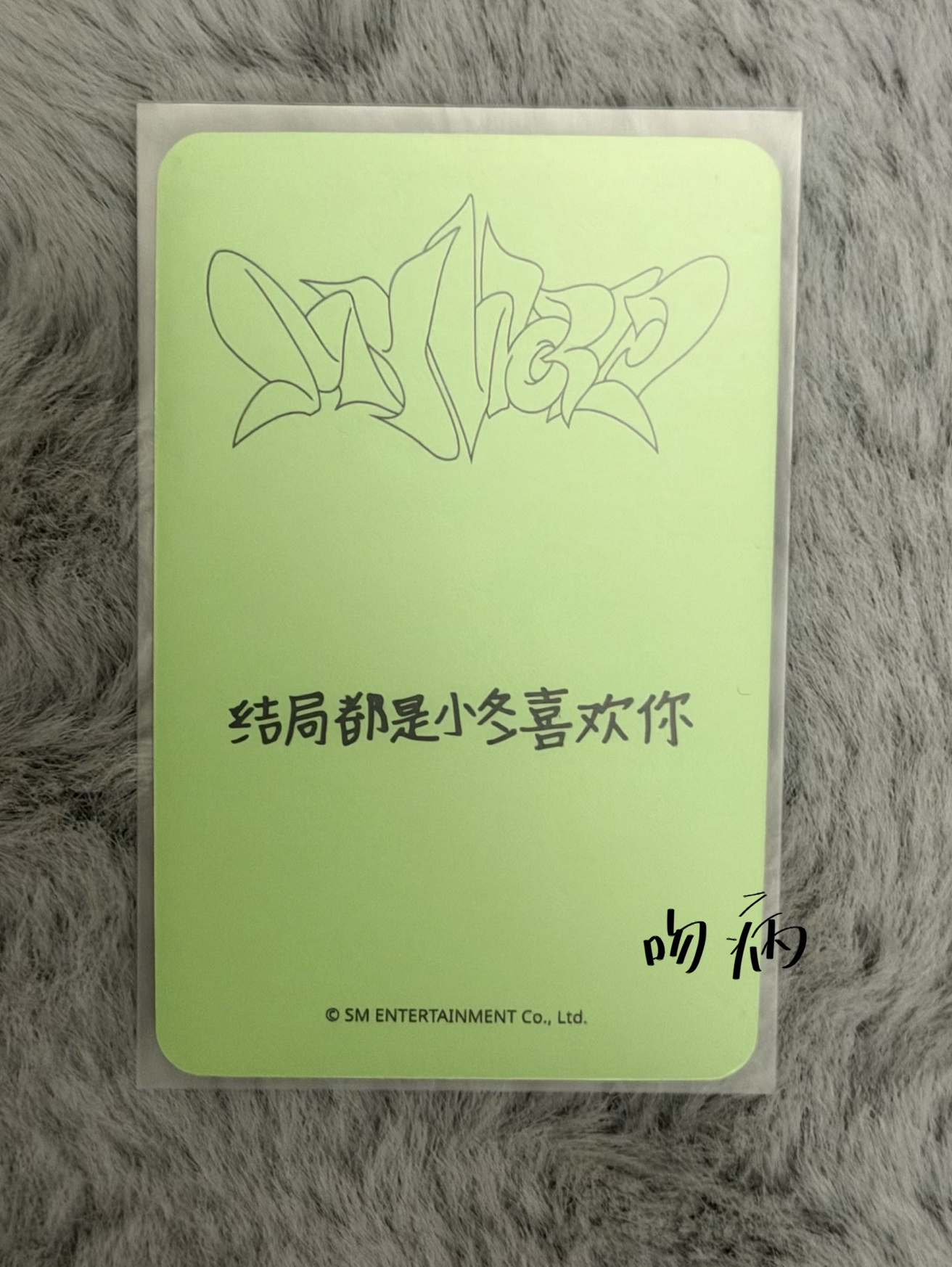 冬天 中文卡背區