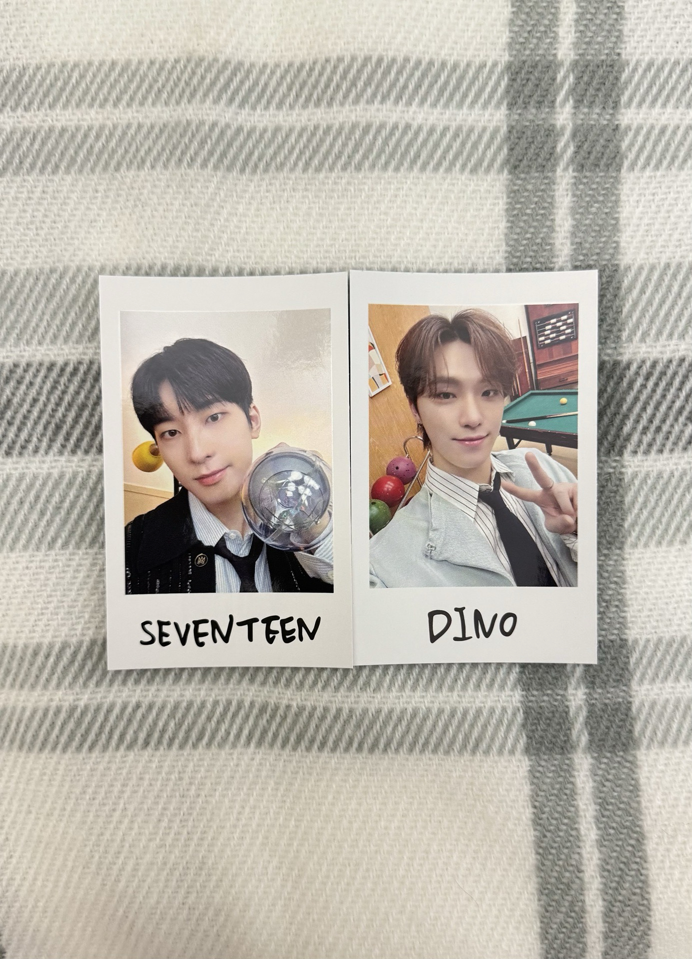 SEVENTEEN 圓佑 DINO HOLIDAY 拍立得