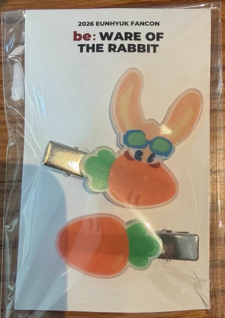 SUPER JUNIOR 李赫宰fancon首爾場周 兔子髮夾