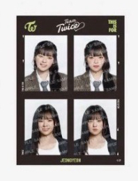 TWICE 新國立隨機證件照貼紙 定