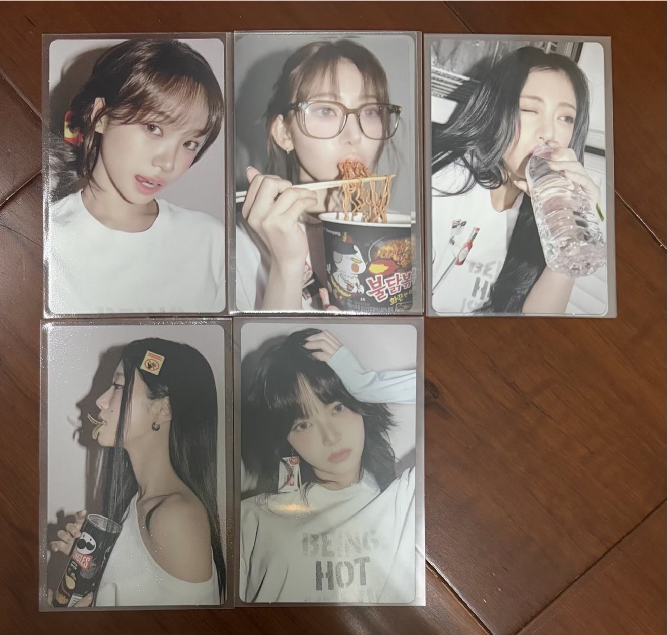 LE SSERAFIM HOT wvs 特典卡 WVS album 預購特典