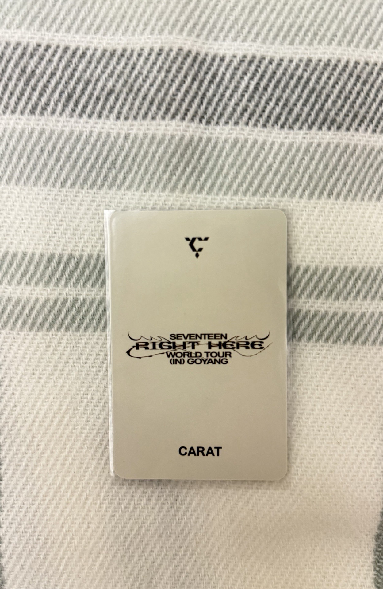 SEVENTEEN 淨漢 right here 克拉粽 高陽卡背