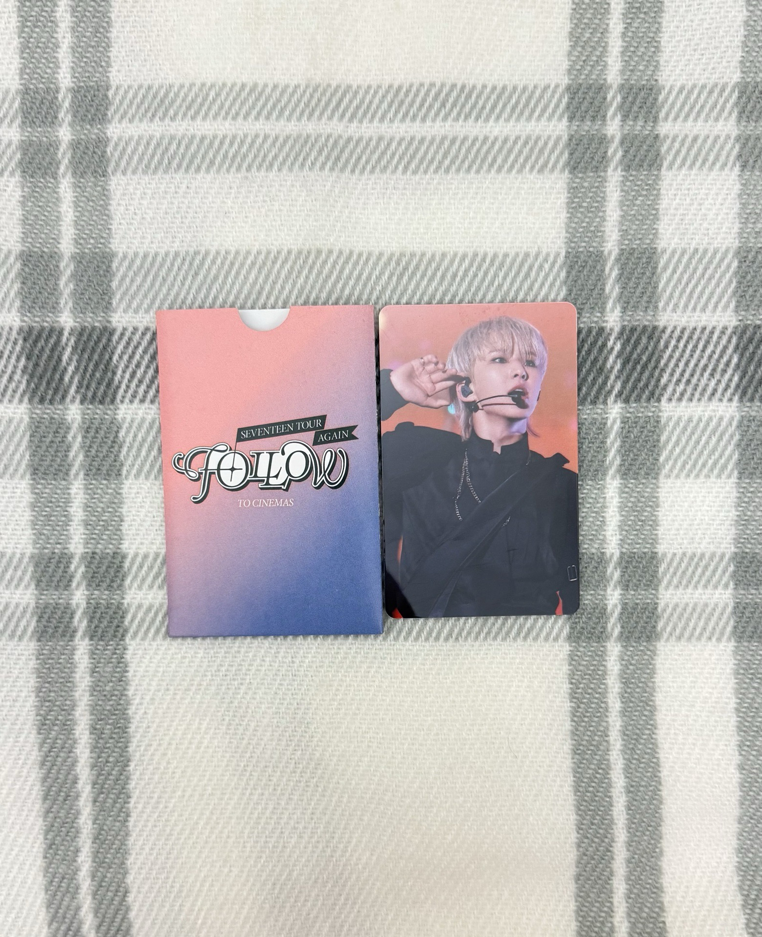 SEVENTEEN HOSHI Follow Again 電影卡