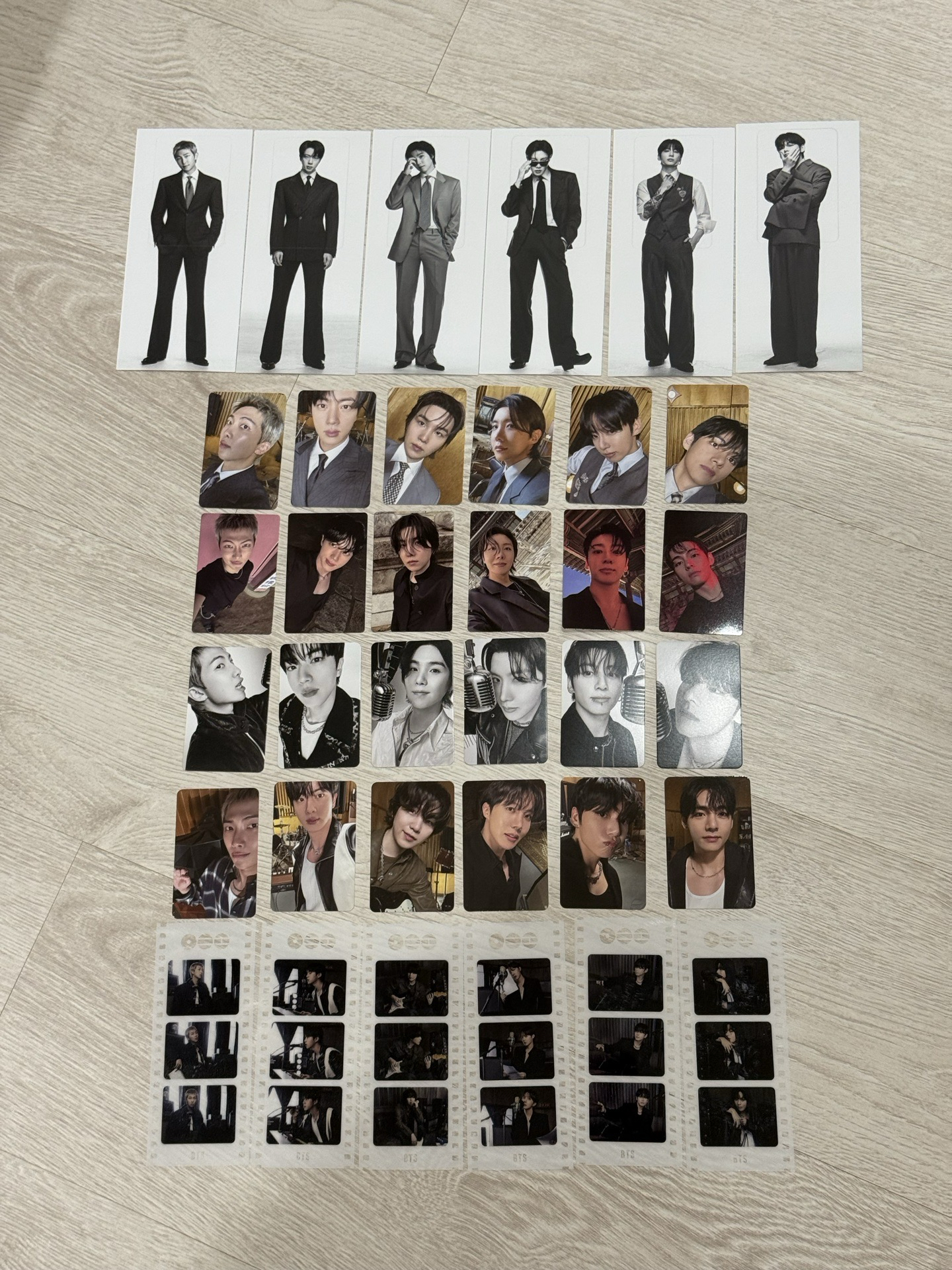 BTS ARIRANG 專輯卡 底片卡